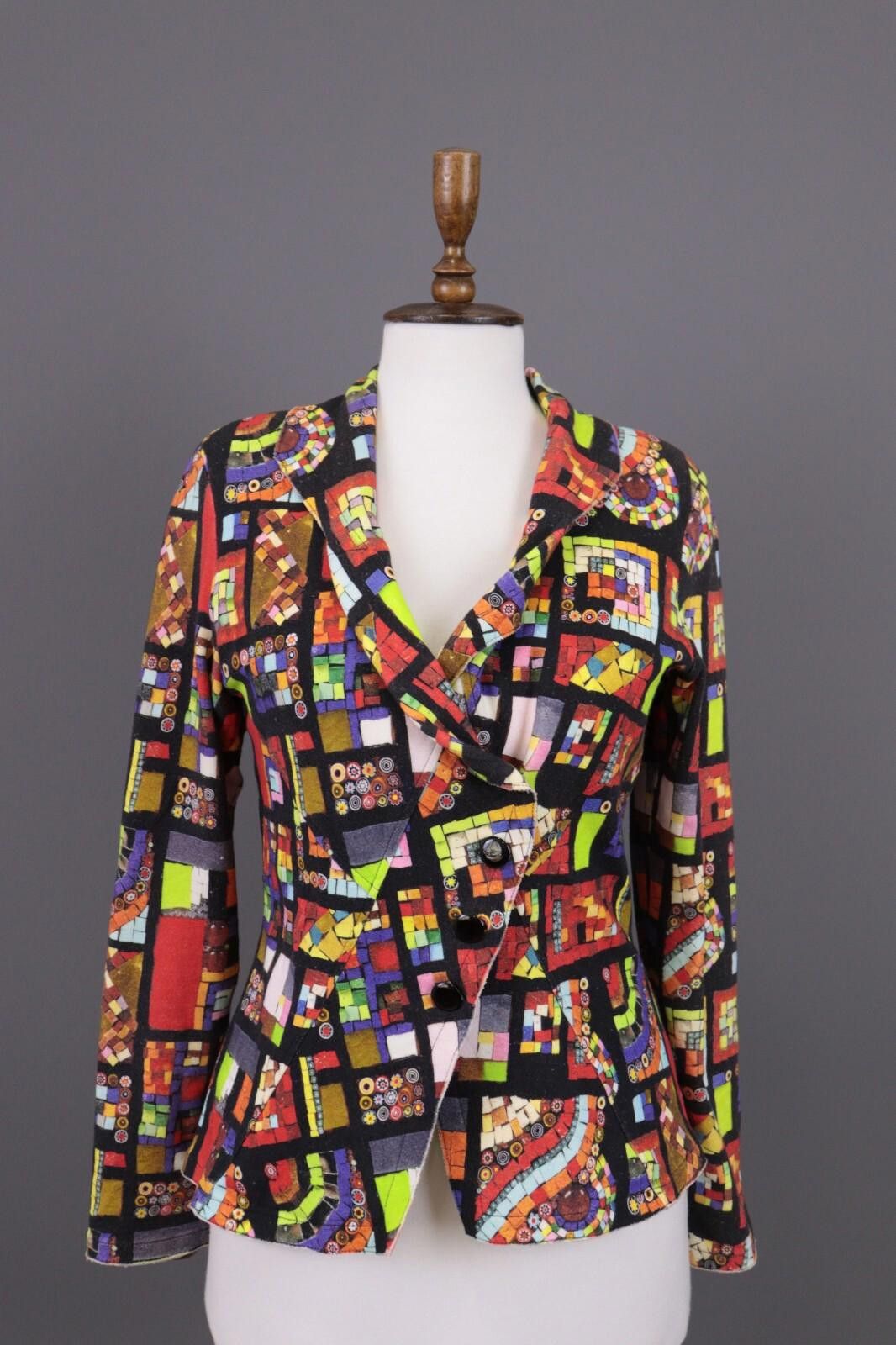 Designer Aventures des Toiles Aztec Blazer Jacket Size 38 / M Size M / US 6-8 / IT 42-44 - 1 Thumbnail