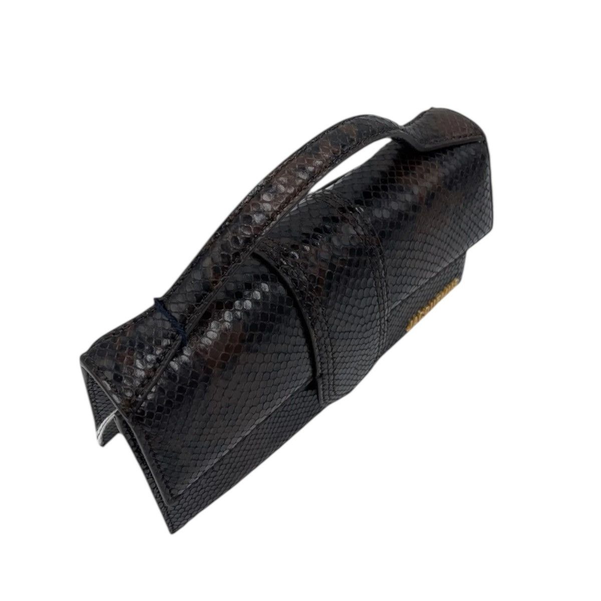 Jacquemus Jacquemus Le Grand Bambino Brown Snake Gold Size ONE SIZE - 7 Thumbnail