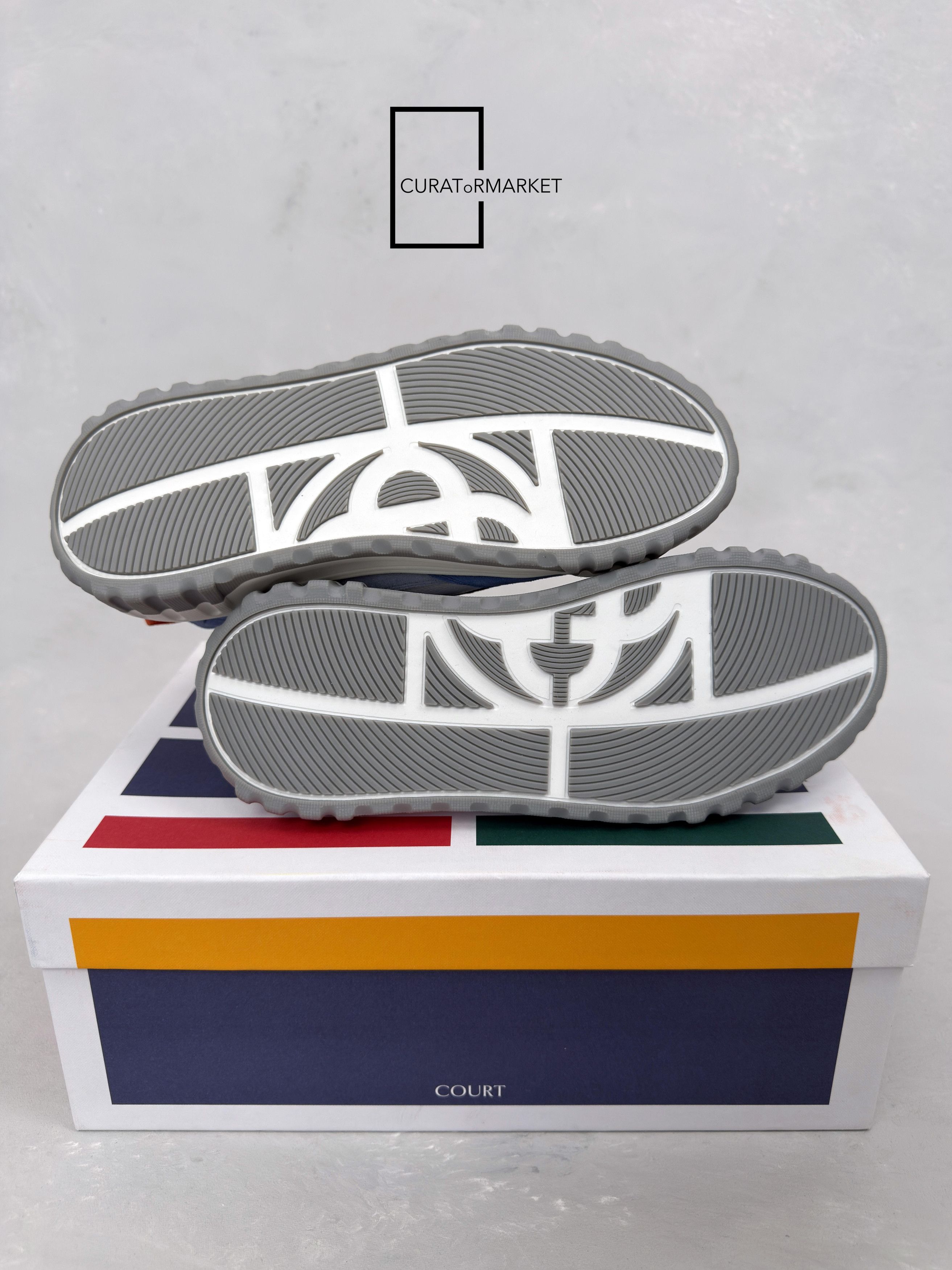 Casablanca EU41 Court Leather Suede Embroidered Patch Classic Logo FW25 Size US 8 / EU 41 - 6 Thumbnail