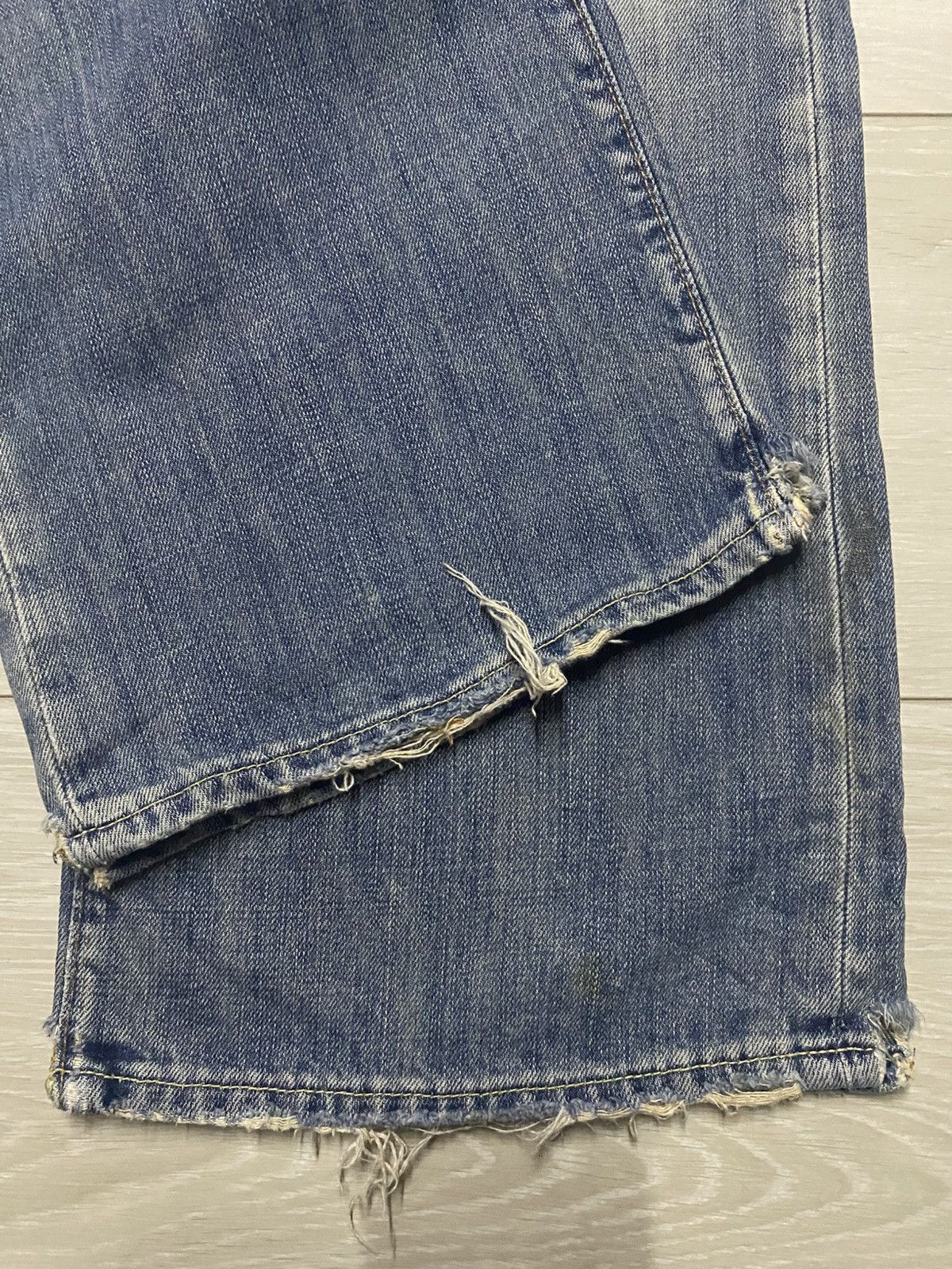 Abercrombie & Fitch Vintage Ambercrombie & Fitch 00257 Baggy Wide Leg Jeans Size US 35 - 15 Thumbnail