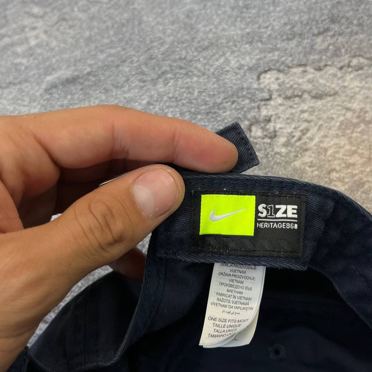 Nike × Nike ACG Vintage Nike Blue Basic Cap Y2K Size ONE SIZE - 5 Thumbnail