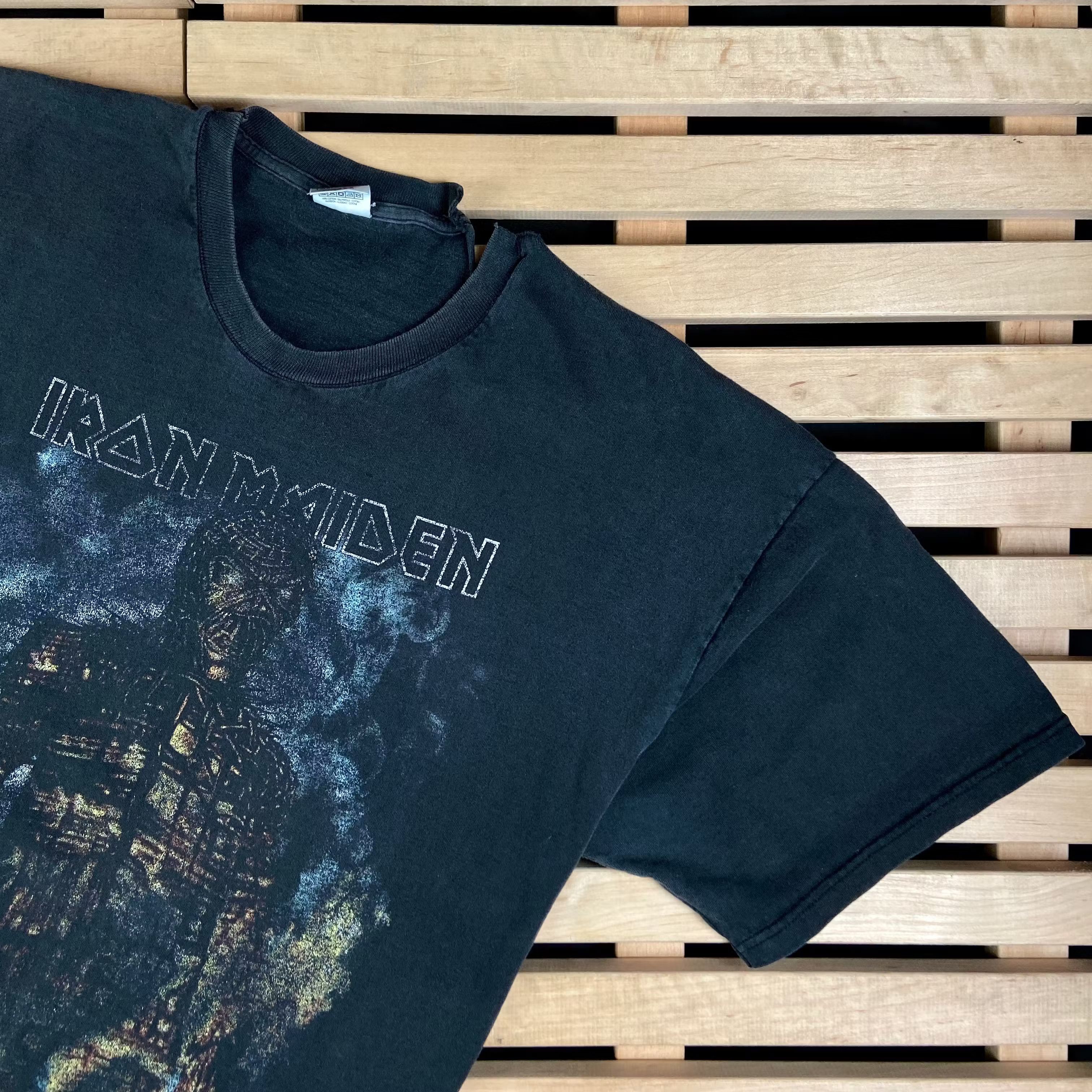 Band Tees Mens Vintage T Shirt Iron Maiden Final Size XXL 2XL Size US XXL / EU 58 / 5 - 2 Thumbnail