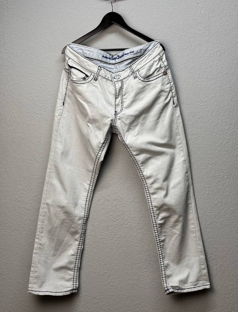 Japanese Brand × Vintage Vintage Ed Hardy Style Christian Audigier Wings Pants Size US 32 / EU 48 - 5 Thumbnail