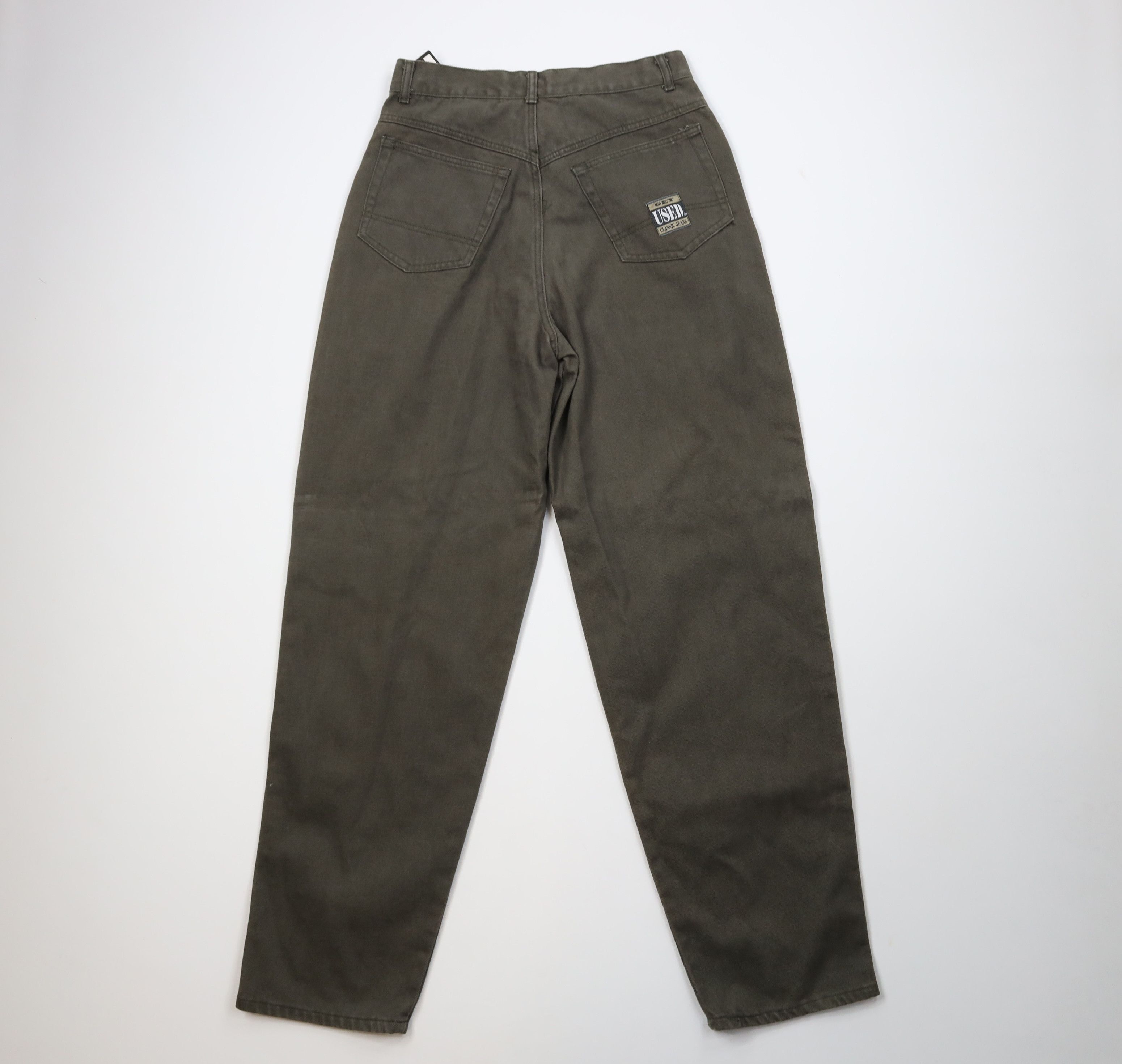 Vintage Deadstock Vintage 90s Streetwear Jeans Olive Green Size US 31 - 9 Thumbnail