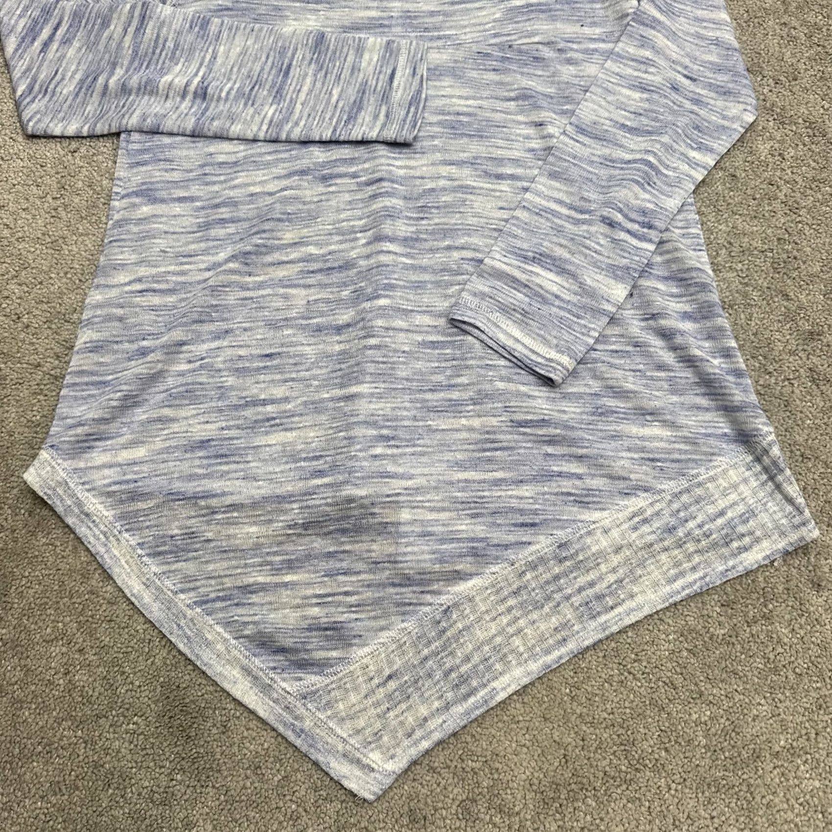 Anthropologie Anthropologie Akemi + Kin Sweater Women XS Blue White Knit Pullover Casual Long Sleeve Size XS / US 0-2 / IT 36-38 - 4 Thumbnail