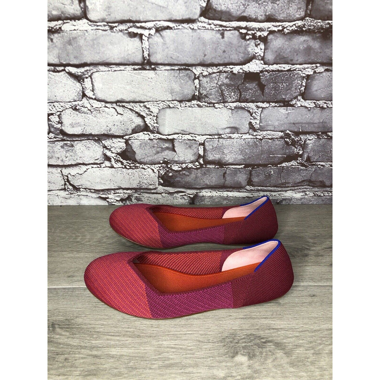 Other Rothy’s Magenta The Flat Textured Round Toe Slip On Shoes Wo Size US 9 / IT 39 - 10 Thumbnail
