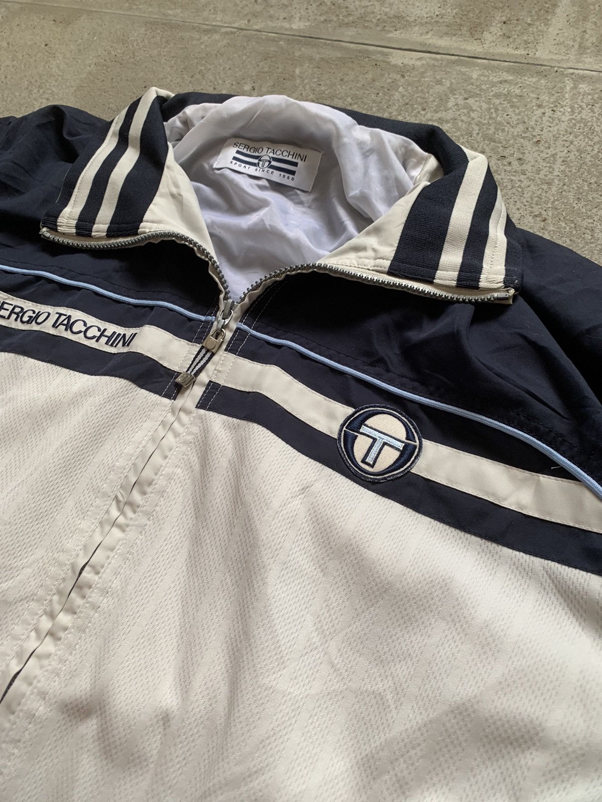 Sergio Tacchini Sergio Tacchini Vintage Zip up Size US XXL / EU 58 / 5 - 2 Thumbnail
