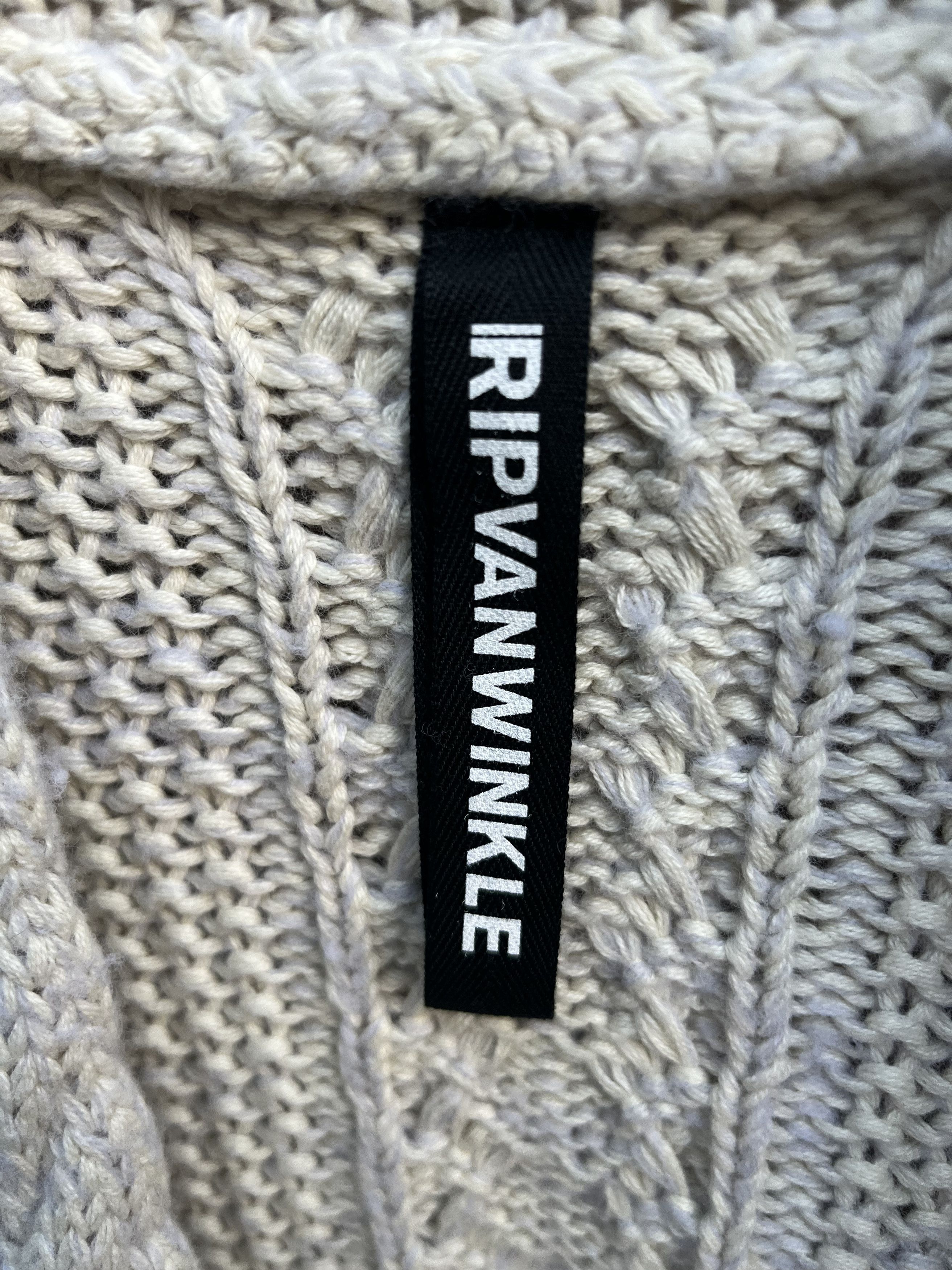 RIPVANWINKLE Alan Carde Off White Cotton-Wool Cardigan (japanese size 5) Size US XL / EU 56 / 4 - 9 Thumbnail