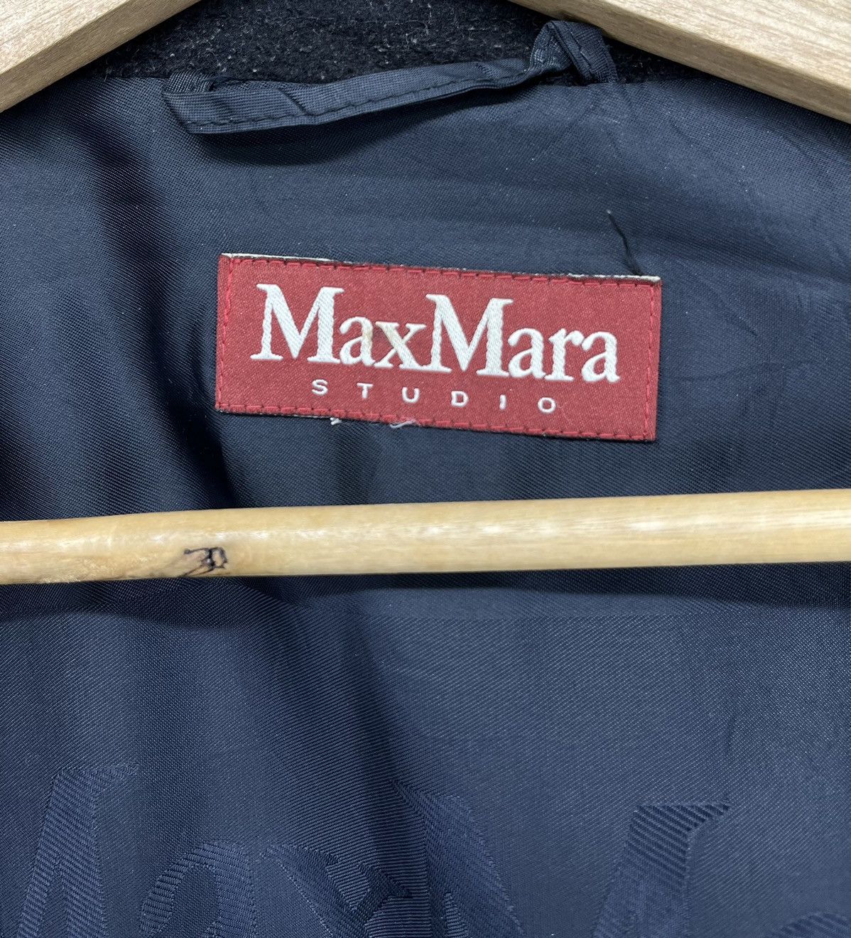 Max Mara Vintage Max Mara Studio Wool Jacket Size XS / US 0-2 / IT 36-38 - 7 Thumbnail