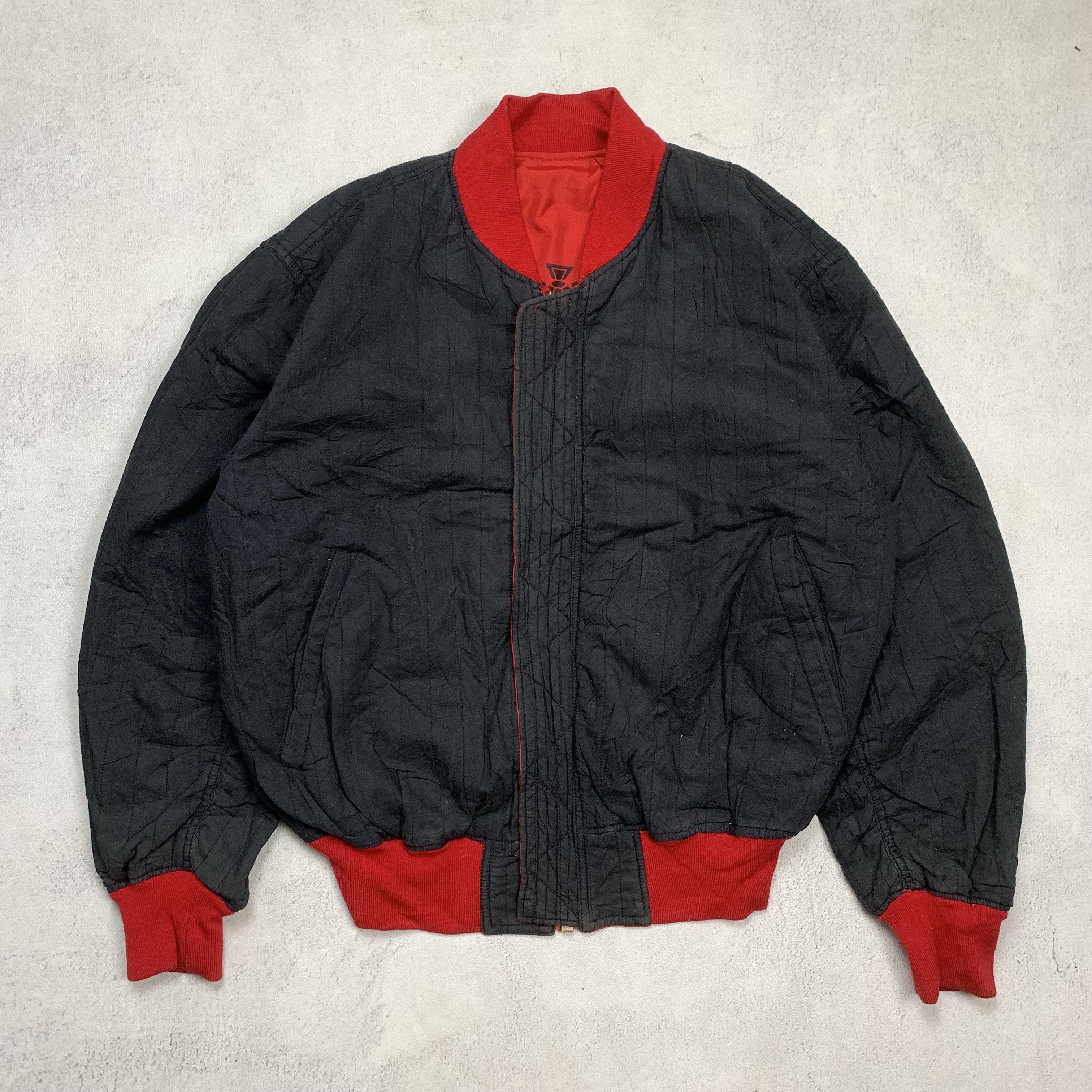 Japanese Brand Vintage Bigi Japan Reversible Bomber Jacket Size US M / EU 48-50 / 2 - 6 Thumbnail