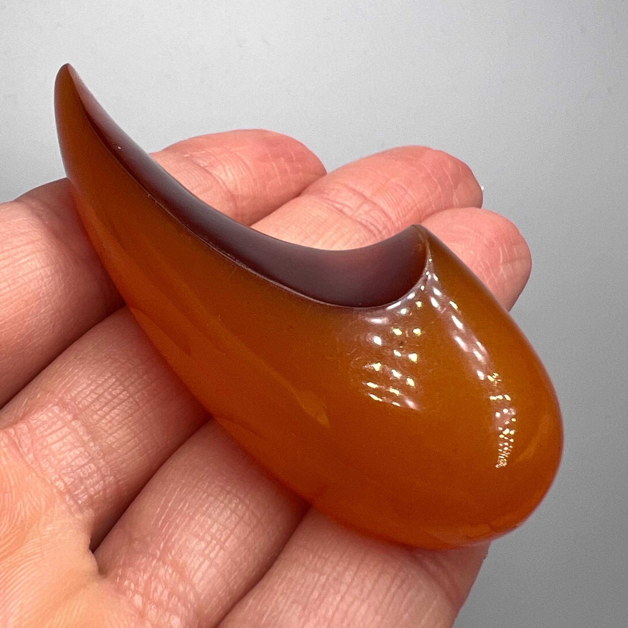 Vintage 1960s Vintage Natural Honey Baltic Amber Jewelry Brooch Size ONE SIZE - 2 Thumbnail