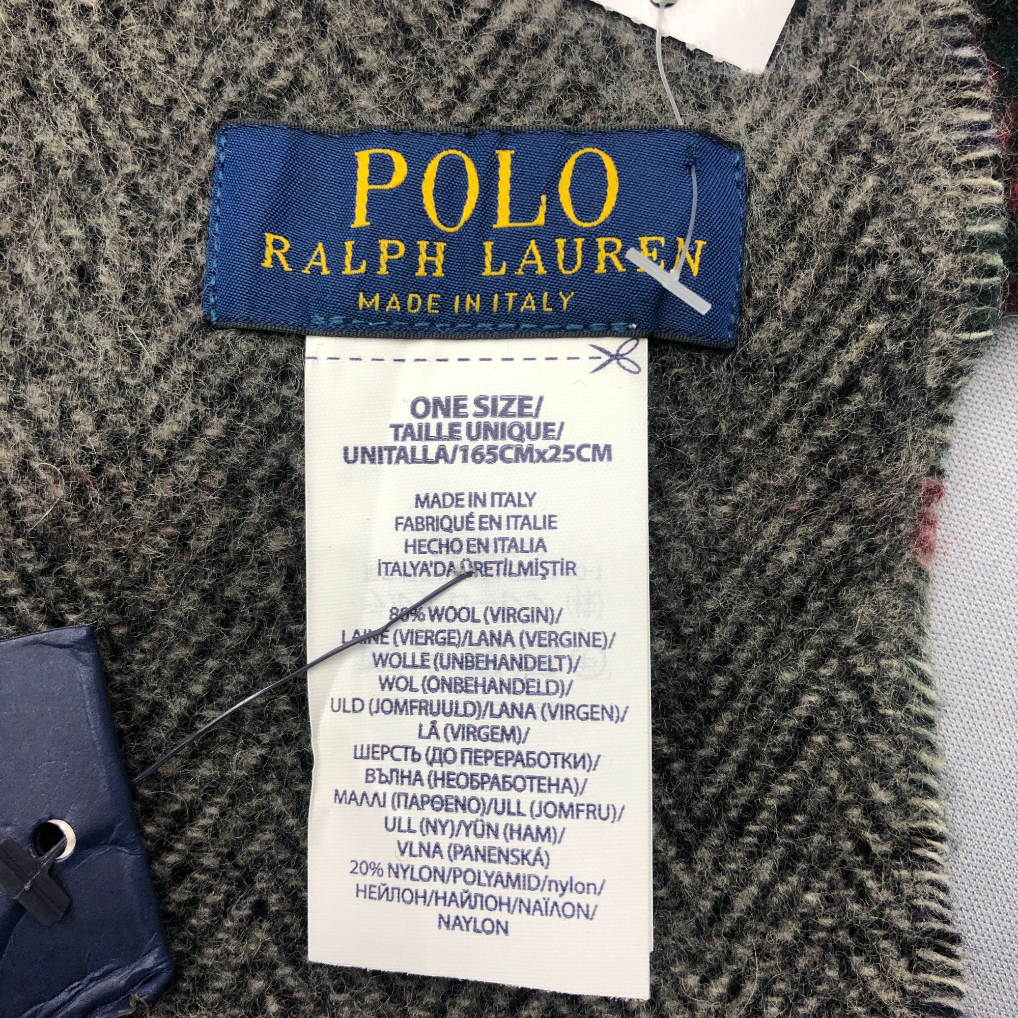 Polo Ralph Lauren Vintage Polo Ralph Lauren Scarf Muffler Winter Wool Scarves Size ONE SIZE - 4 Thumbnail