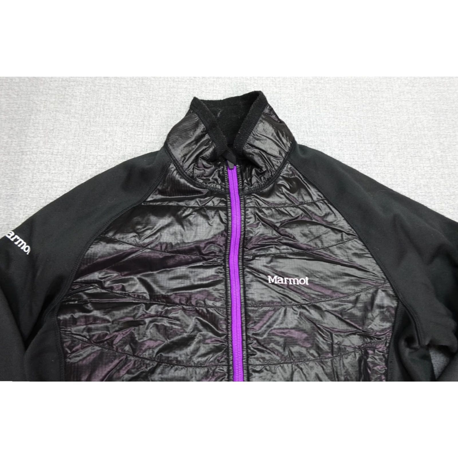 Marmot Marmot Jacket Womens Large Black Bubble Stretch Outdoors Hiking Lightweight Size L / US 10 / IT 46 - 2 Thumbnail