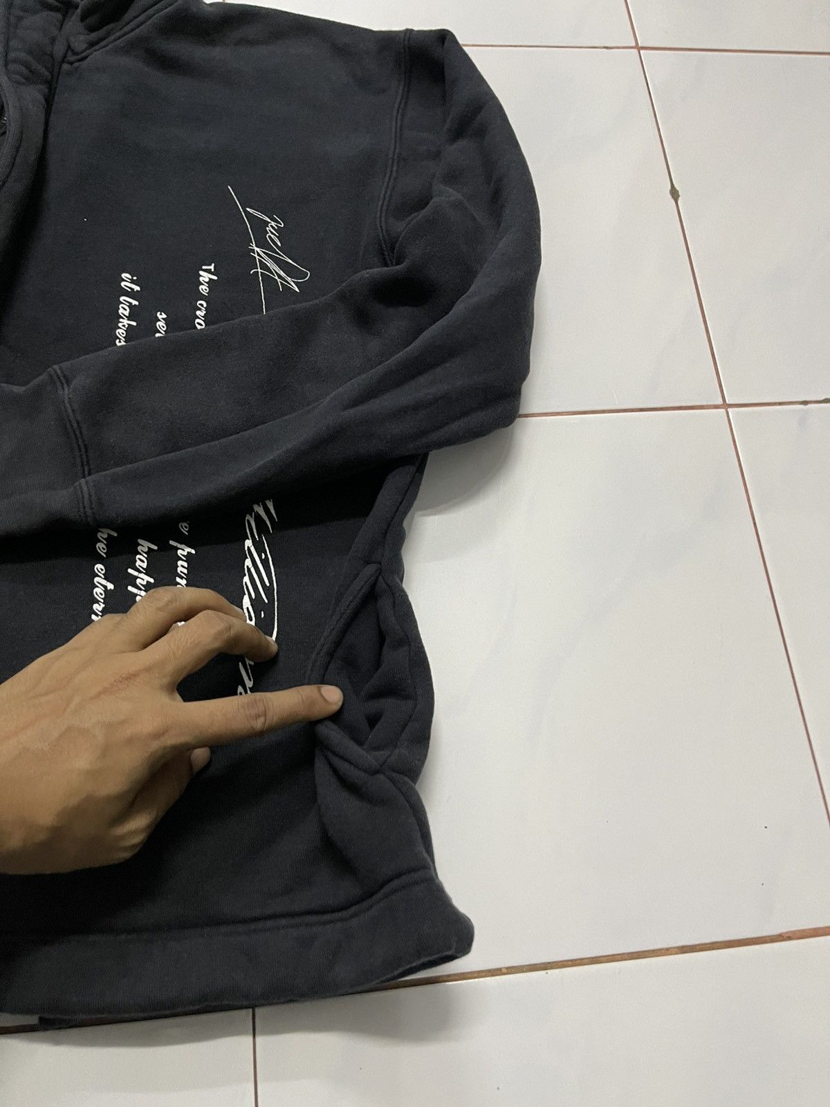 If Six Was Nine × Japanese Brand × Seditionaries 2000s IFSIXWASNINE STYLE ZIPPER COTTON JACKET RARE DESIGN Size US L / EU 52-54 / 3 - 11 Thumbnail