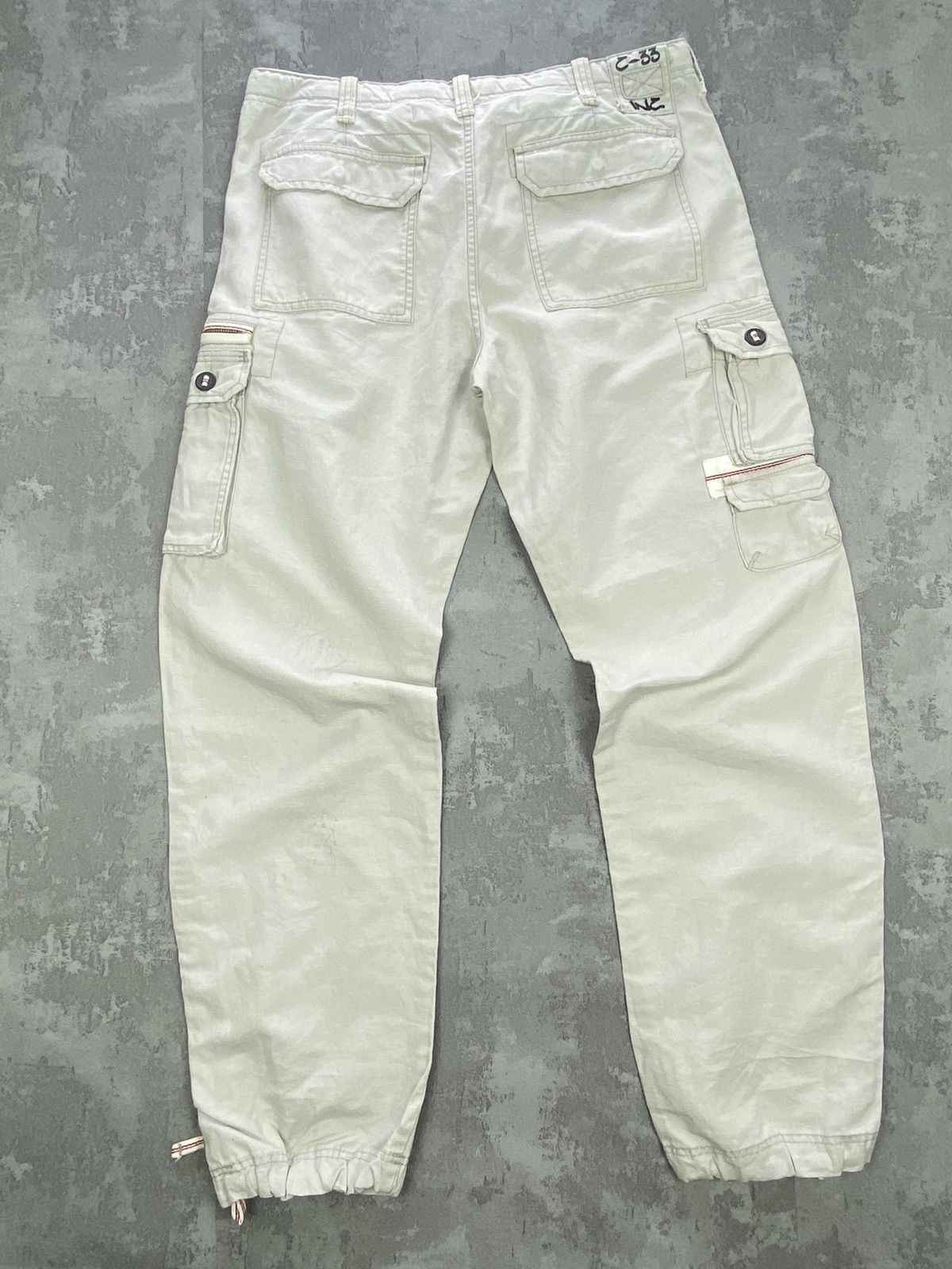 Japanese Brand × Vintage Murphy & Nye beige Parashute Outdoor Pants Maharishi Style Size 25" / US 0 / IT 36 - 2 Thumbnail