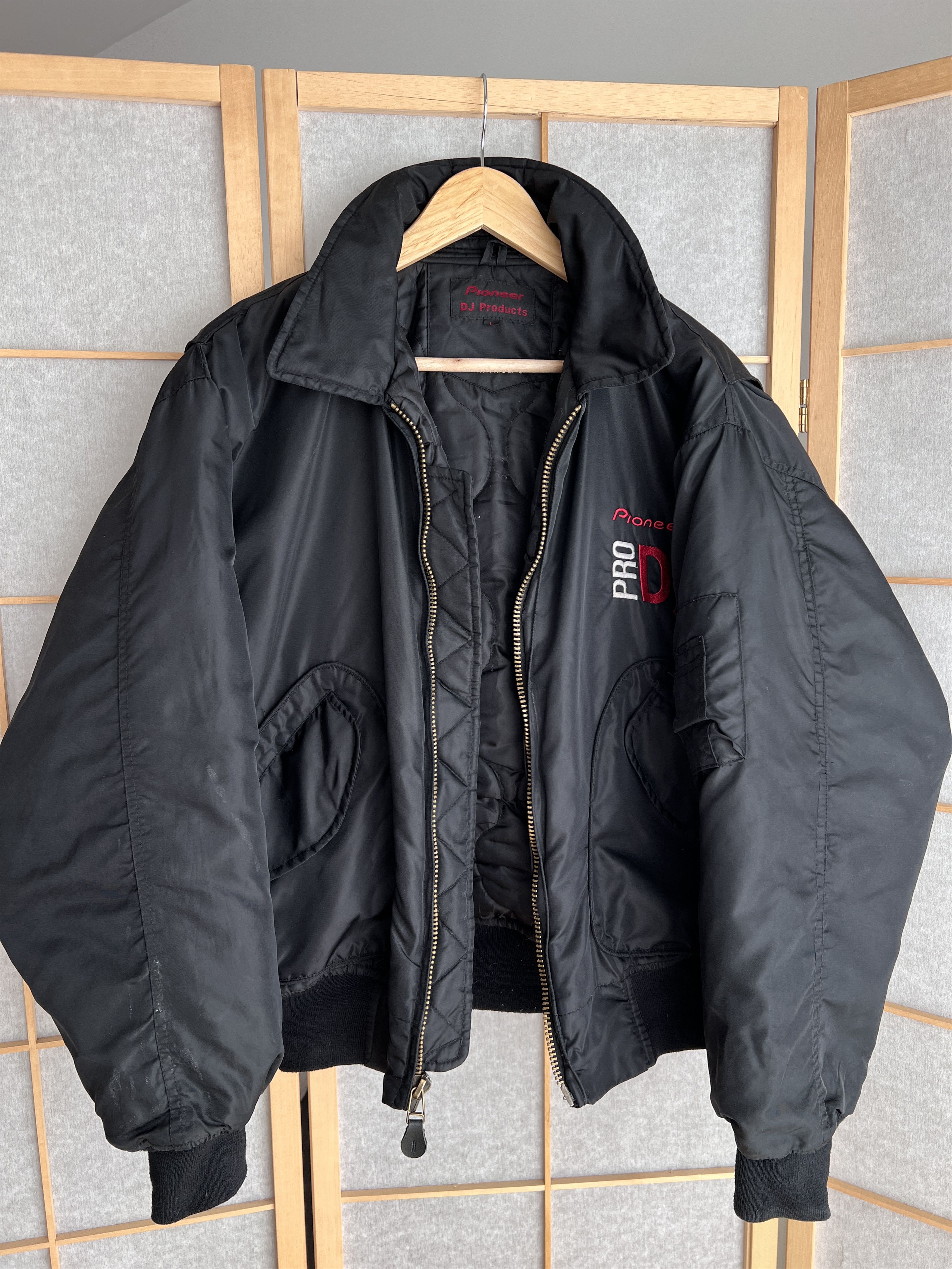 Vintage Vintage Pioneer DJ Pro Sound MA-2 Bomber Jacket Size US L / EU 52-54 / 3 - 21 Thumbnail