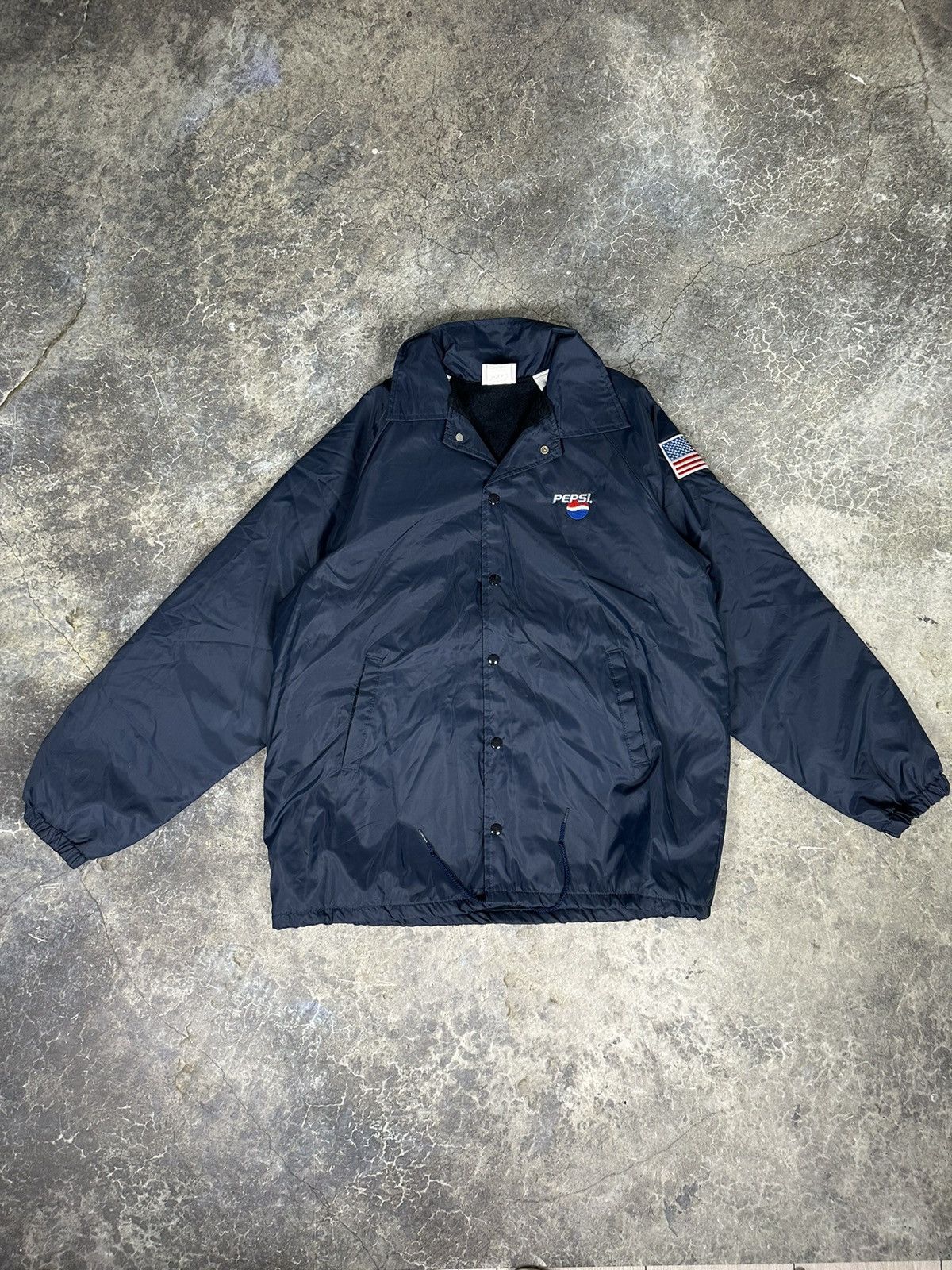 Pepsi colorblock windbreaker jacket best sale