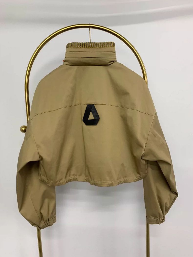 Prada Prada Khaki triangle short windbreaker jacket Size XS / US 0-2 / IT 36-38 - 3 Thumbnail