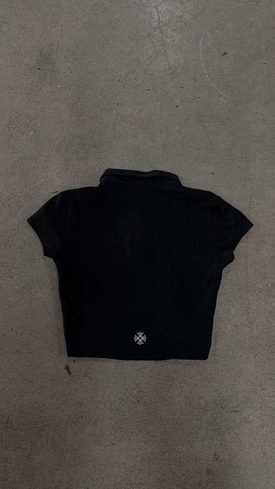 Chrome Hearts RARE! Chrome Hearts Monogram Horseshoe Polo Tennis Top Size XS / US 0-2 / IT 36-38 - 4 Thumbnail