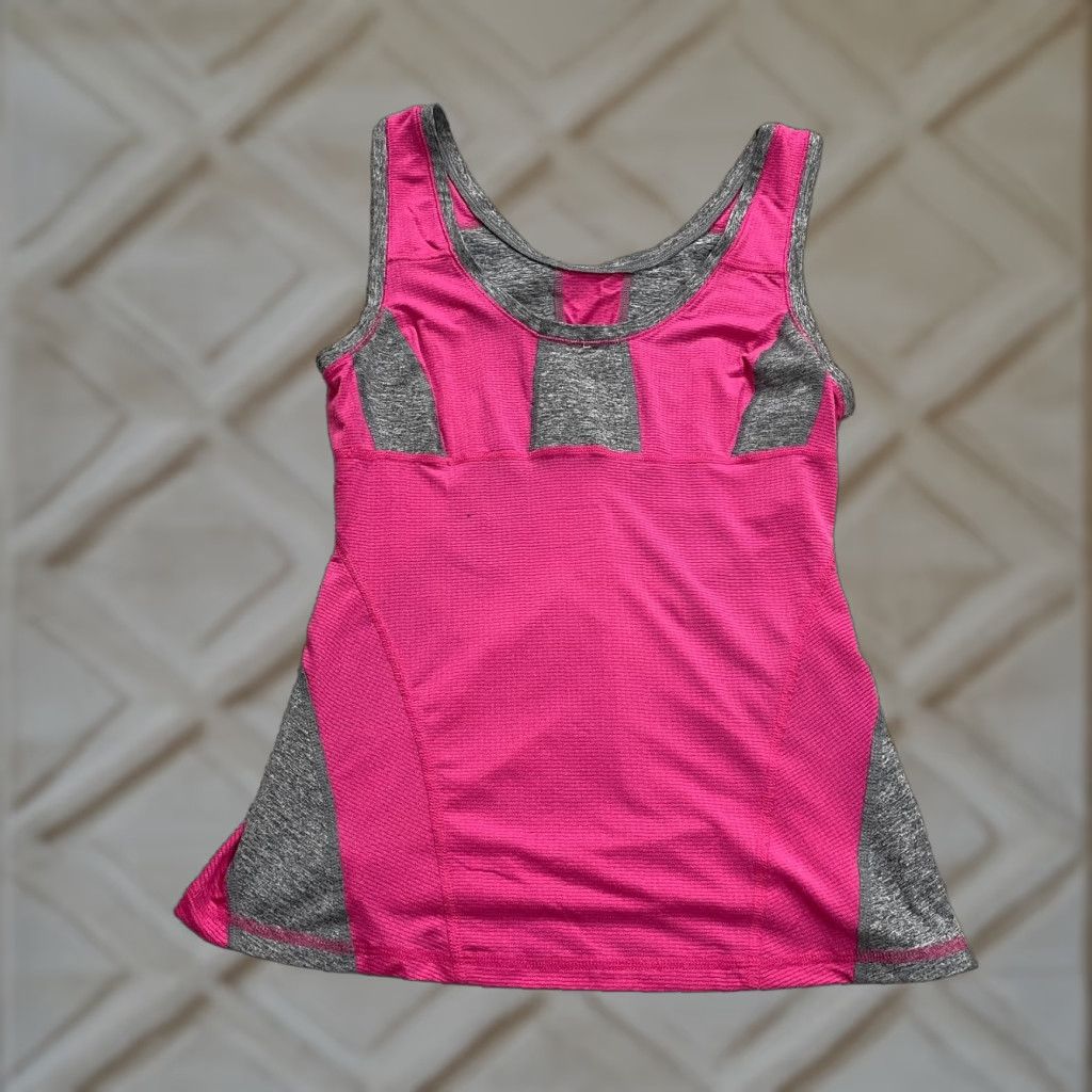 Pinko VINTAGE? No, not vintage. Unbranded Women Tank Top Sleeveless Athletic Active Pink Small Size S / US 4 / IT 40 - 1 Thumbnail