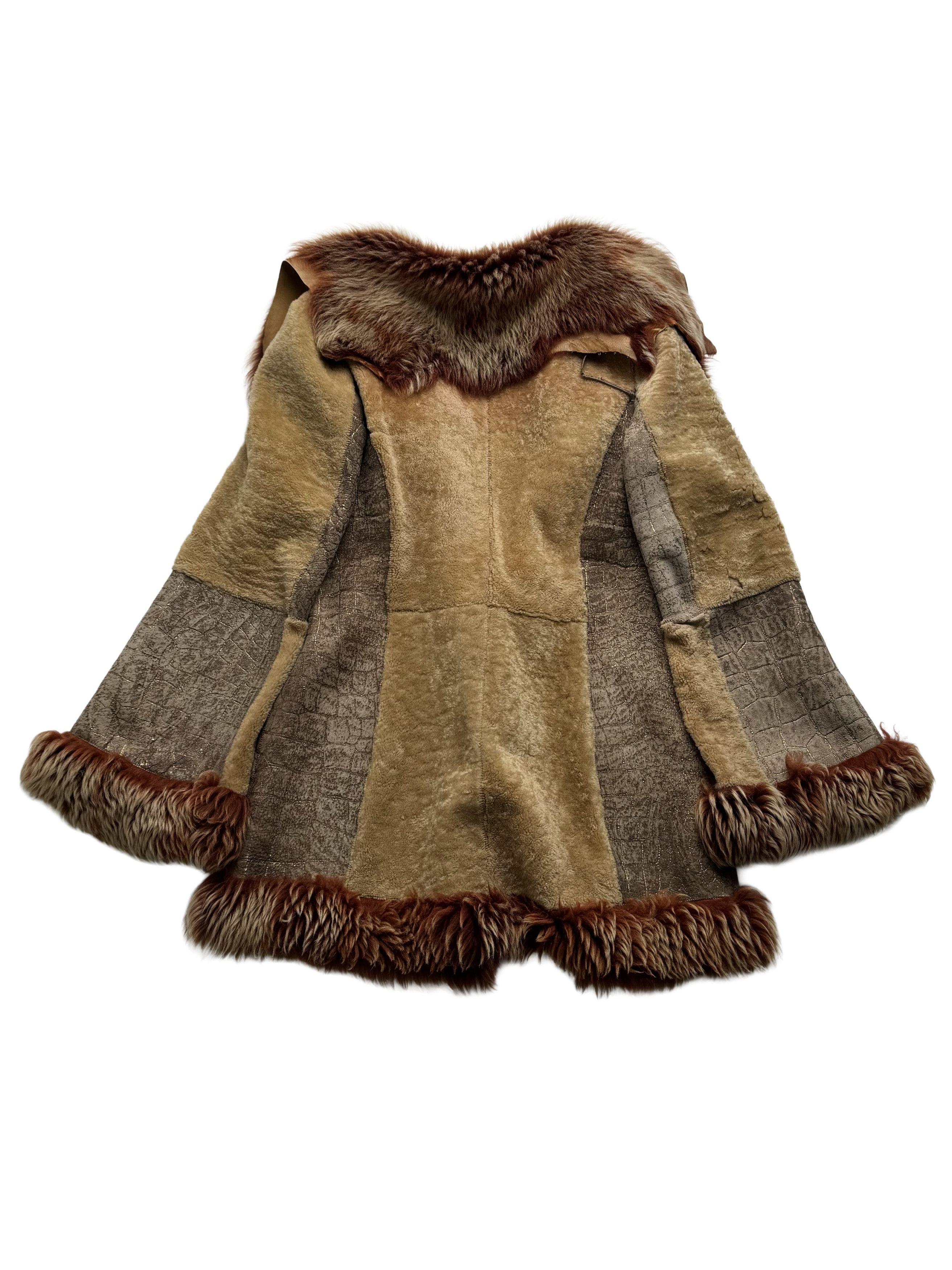 Vintage Vintage Real Sheepskin Coat Size L / US 10 / IT 46 - 21 Thumbnail