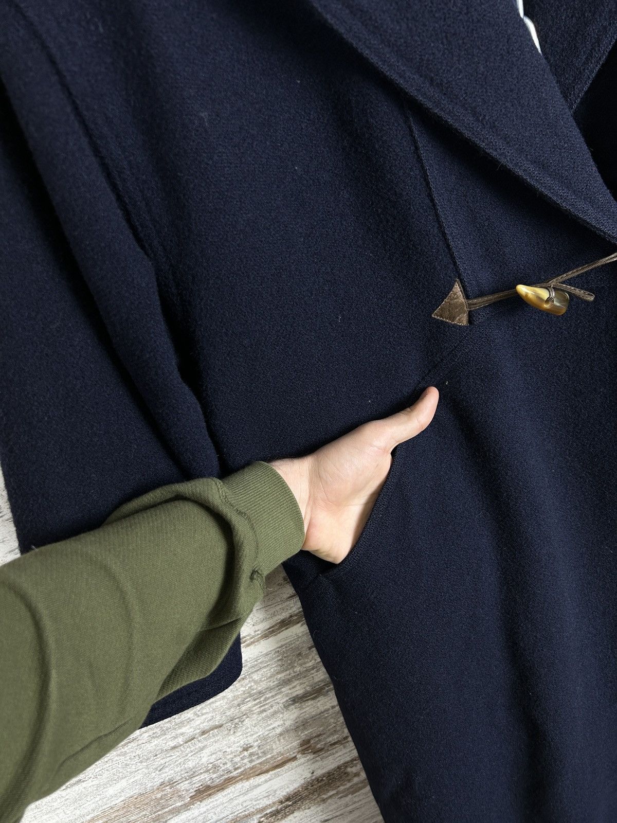 Bogner × Vintage Women’s Vintage Bogner wool trench coat luxury poncho rare Size XL / US 12-14 / IT 48-50 - 4 Thumbnail