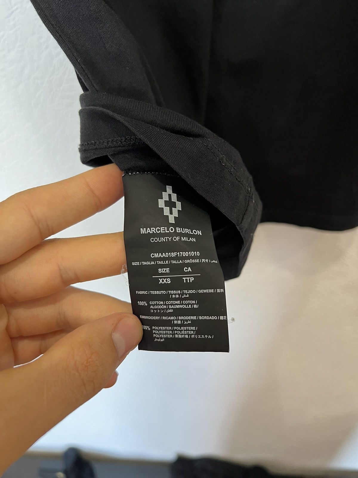Marcelo Burlon Marcelo Burlon T Shirt Black Size US S / EU 44-46 / 1 - 5 Thumbnail
