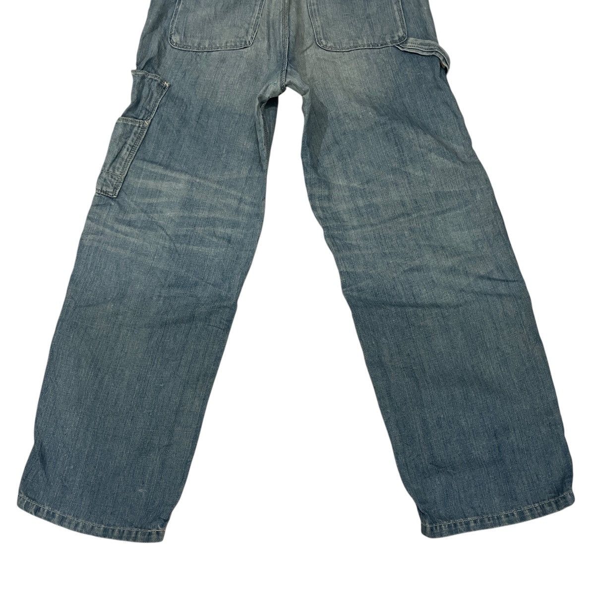 Japanese Brand Vintage Loisir Adieu Tristesse Workwear Denim Size US 33 - 8 Thumbnail