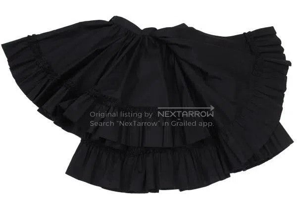 Comme des Garcons Comme Des Garcons size S Black Retro Design Skirt Size 25" / US 0 / IT 36 - 7 Thumbnail