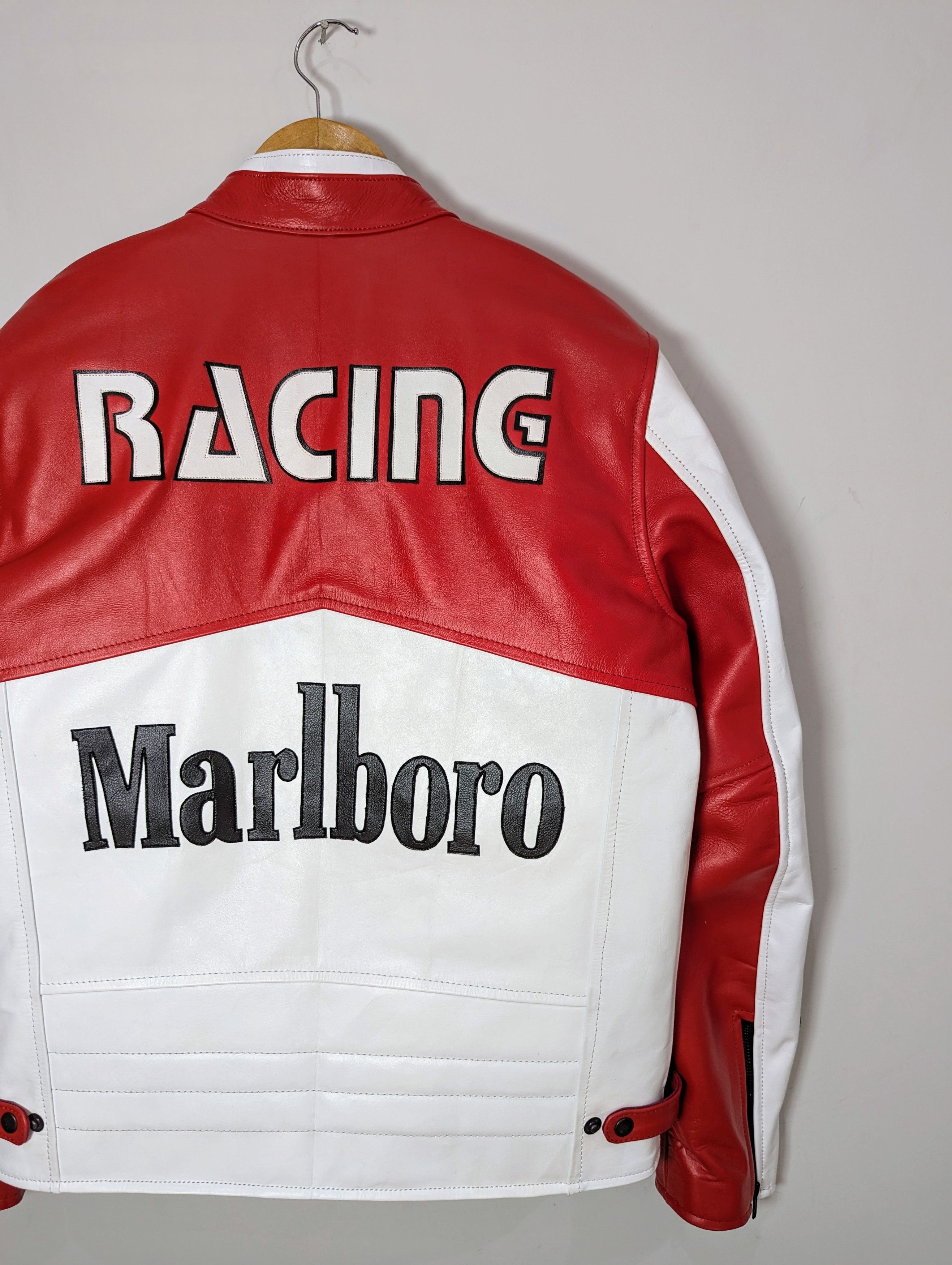 Vintage 🔥🔥 MARLBORO Leather Jacket RARE STREETWEAR Size US M / EU 48-50 / 2 - 6 Thumbnail