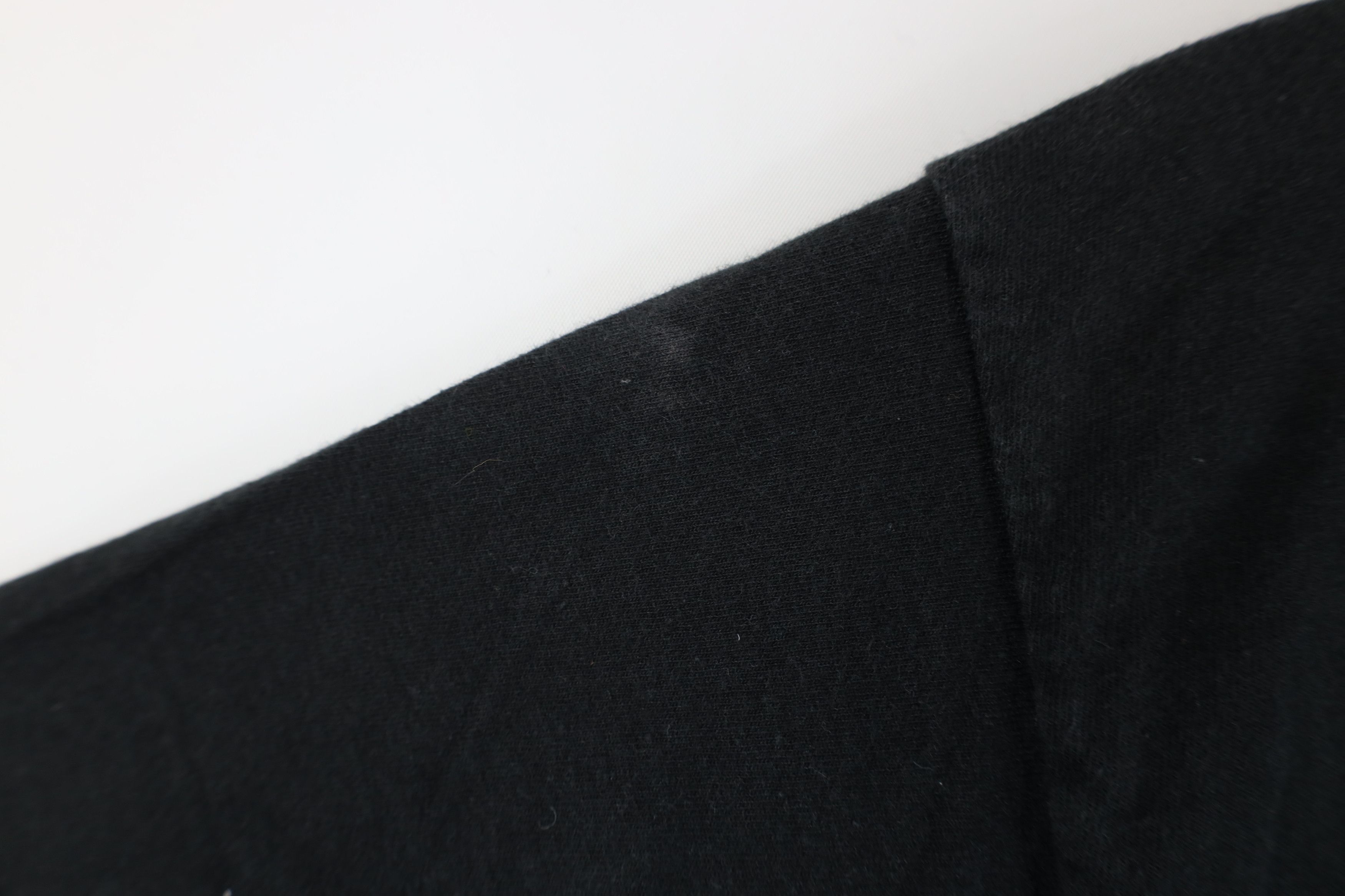 Vintage Vintage 90s Streetwear Blank Cotton T-Shirt Black Pocket USA Size US M / EU 48-50 / 2 - 7 Thumbnail