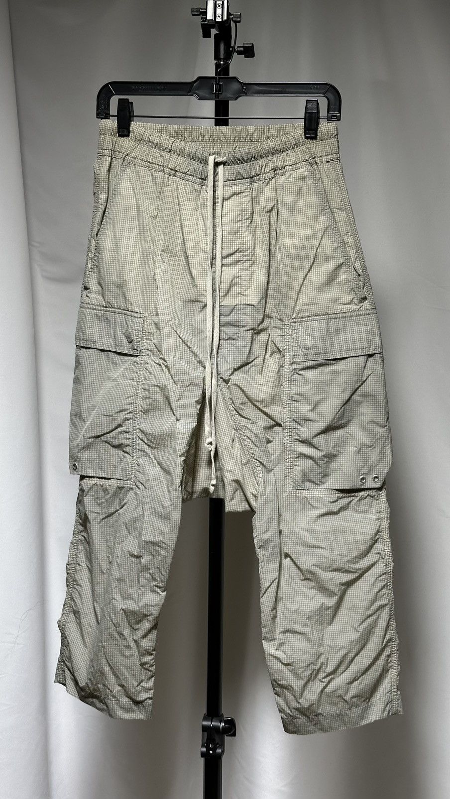 Rick Owens EDFU SS23 Cargo cropped ripstop (46IT)