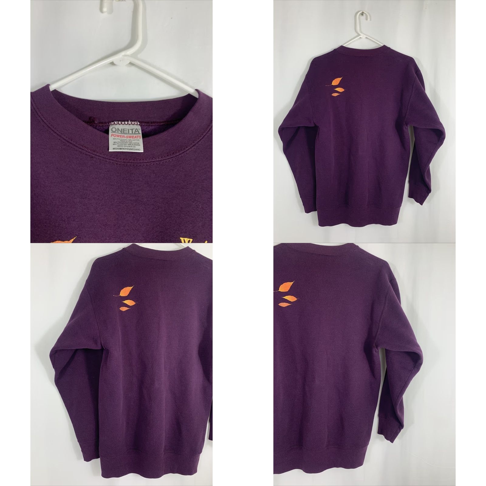 Vintage VINTAGE Oneita Shirt M 1990s Purple Sweater Secretarty/Geek None Size M / US 6-8 / IT 42-44 - 8 Thumbnail