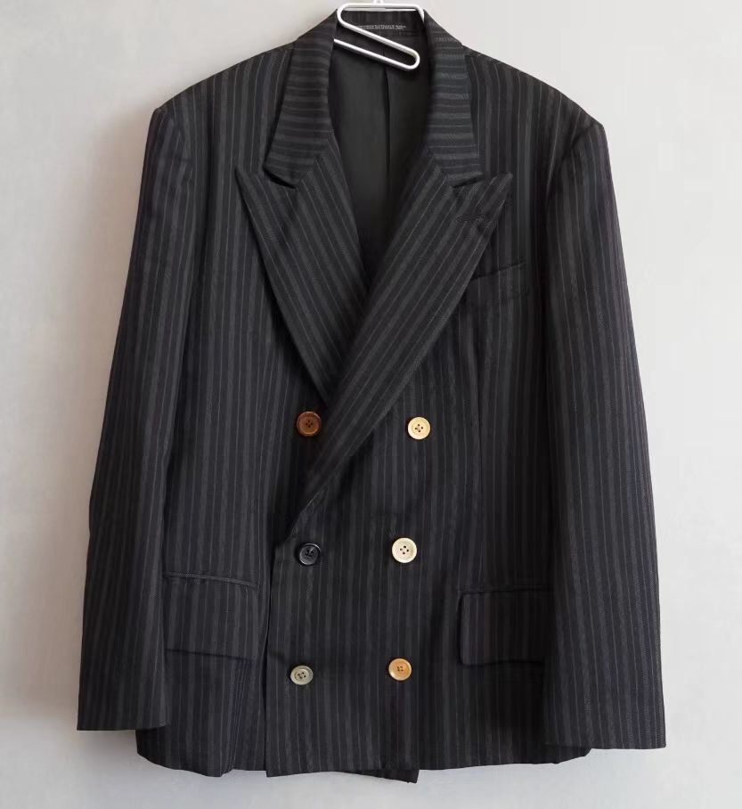 Yohji Yamamoto 95Aw Rokumakan Period Stripe 2411-Nextarrow