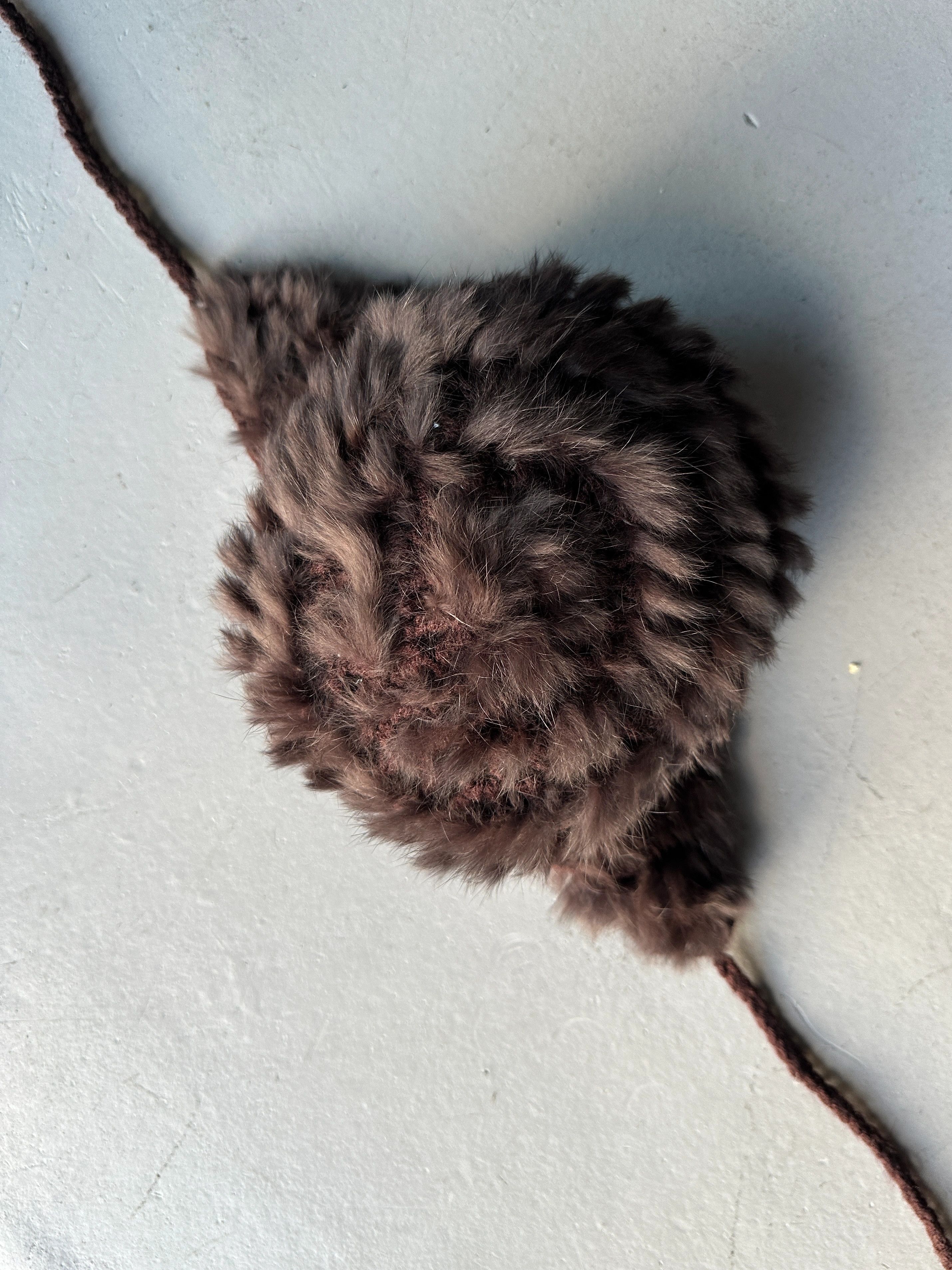 Other 1970s RABBIT FUR HAT Size ONE SIZE - 8 Thumbnail