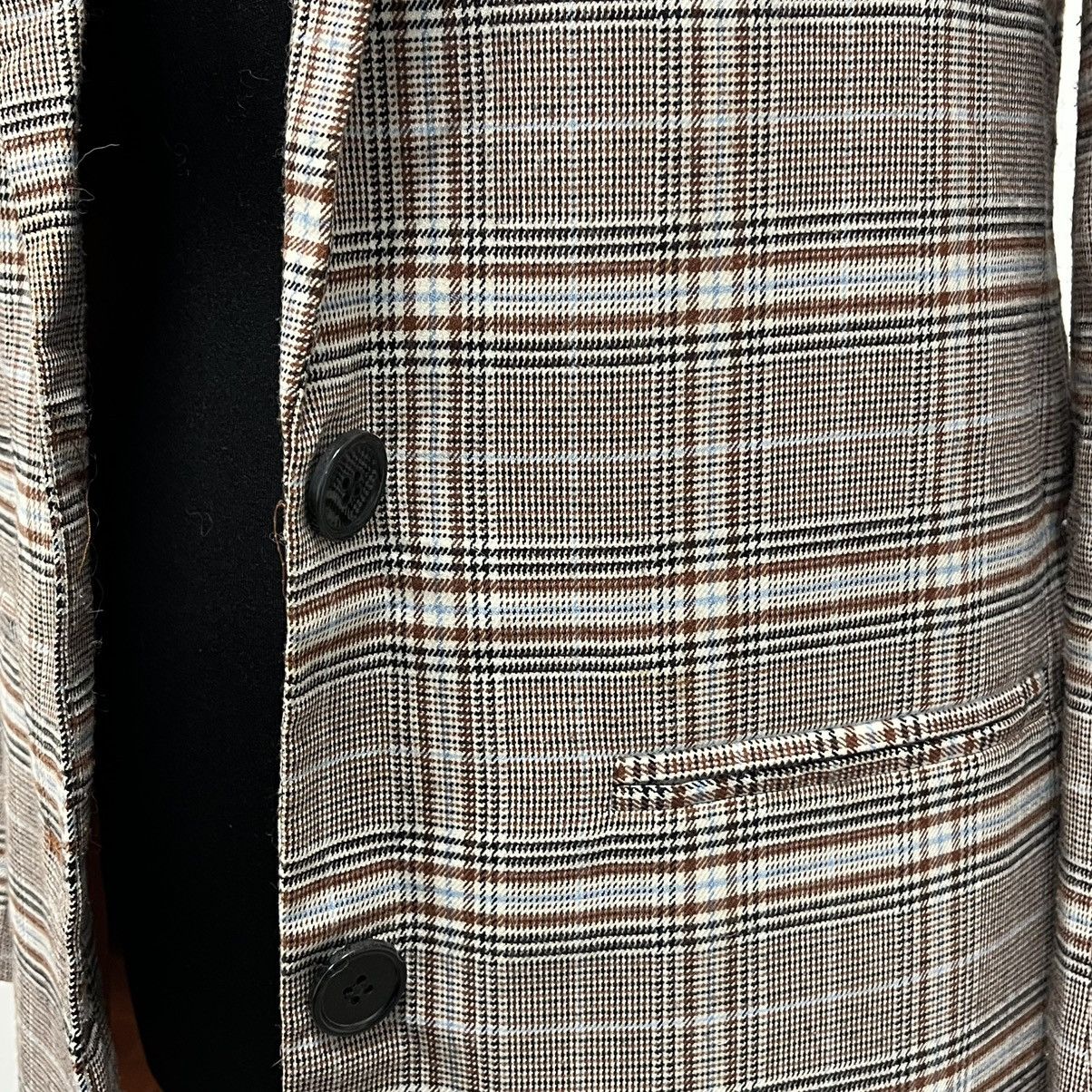 Other ICHI Tan and white plaid blazer with a relaxed fit Size XS / US 0-2 / IT 36-38 - 4 Thumbnail