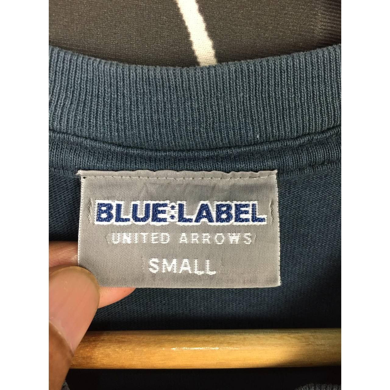 Japanese Brand × United Arrows United Arrows Blue Label Love Is The Message Tee Size US S / EU 44-46 / 1 - 10 Thumbnail