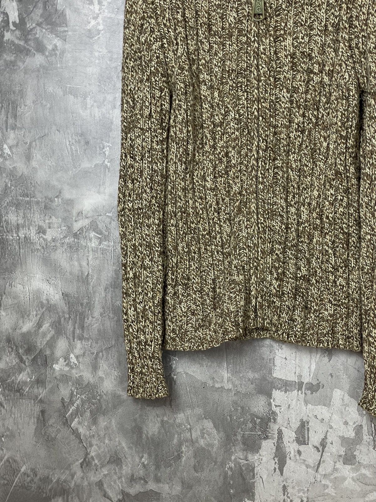 Dolce & Gabbana × Vintage CRAZY VINTAGE DOLCE GABBANA STRIPED 3D KNIT SWEATER Y2K Size US M / EU 48-50 / 2 - 5 Thumbnail