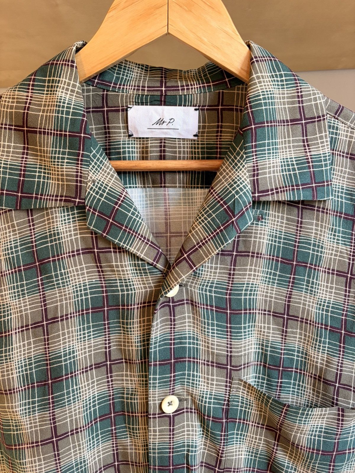 Other Mr Porter Viscose Checkered Button Up Size US S / EU 44-46 / 1 - 2 Thumbnail