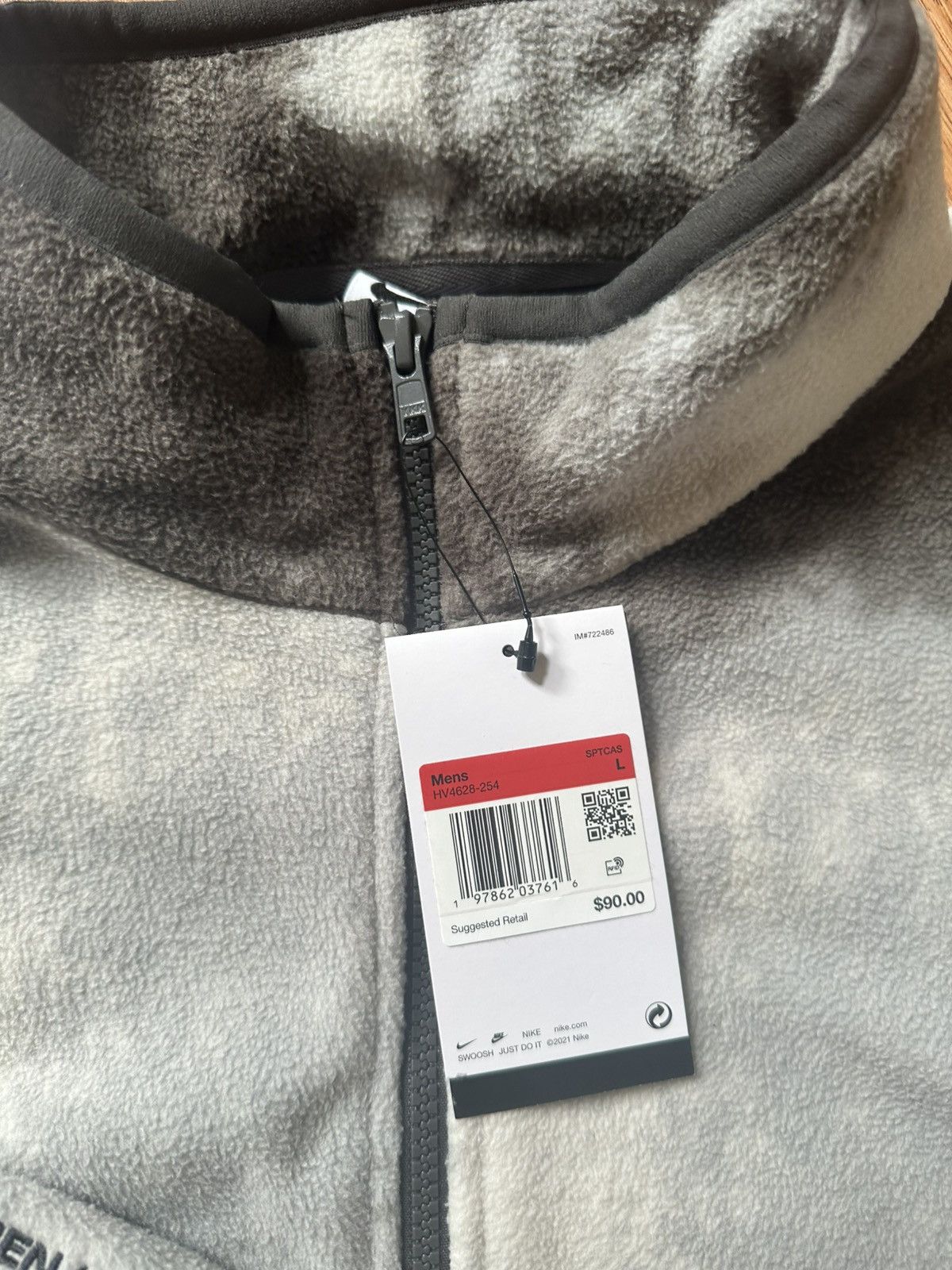 Nike Nike Mens Open Air Long Sleeve Pullover Fleece Size US L / EU 52-54 / 3 - 3 Thumbnail