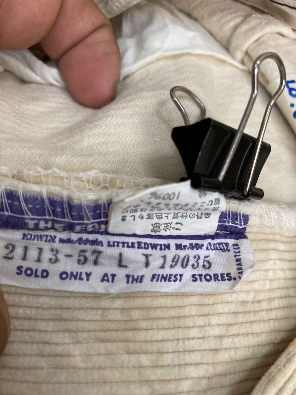 Vintages 90s Corduroy Pant Fruit of Loom