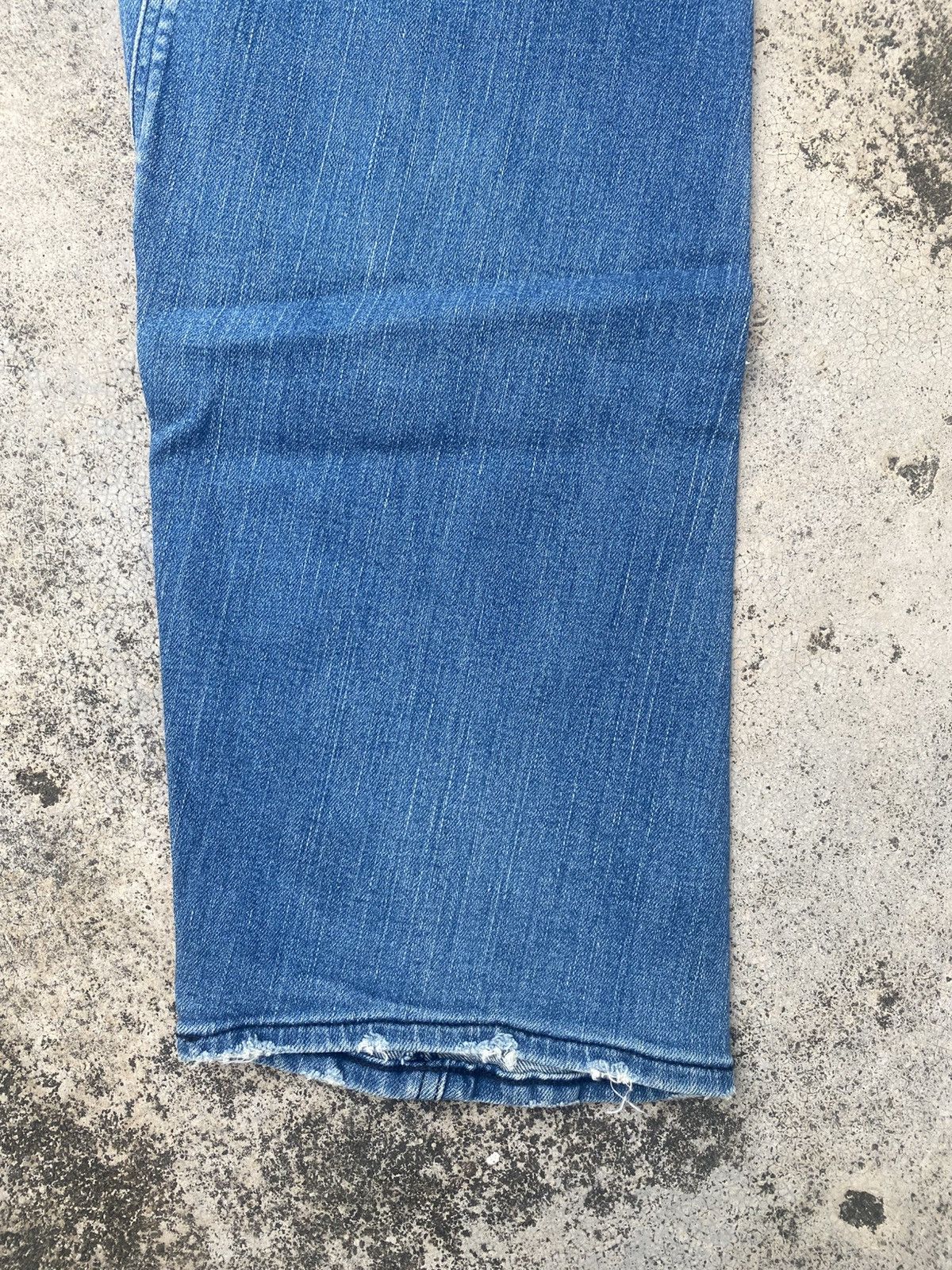 Designer × Levi's Levis Collabration With Flu Blue Gammy Jeans Size US 33 - 21 Thumbnail