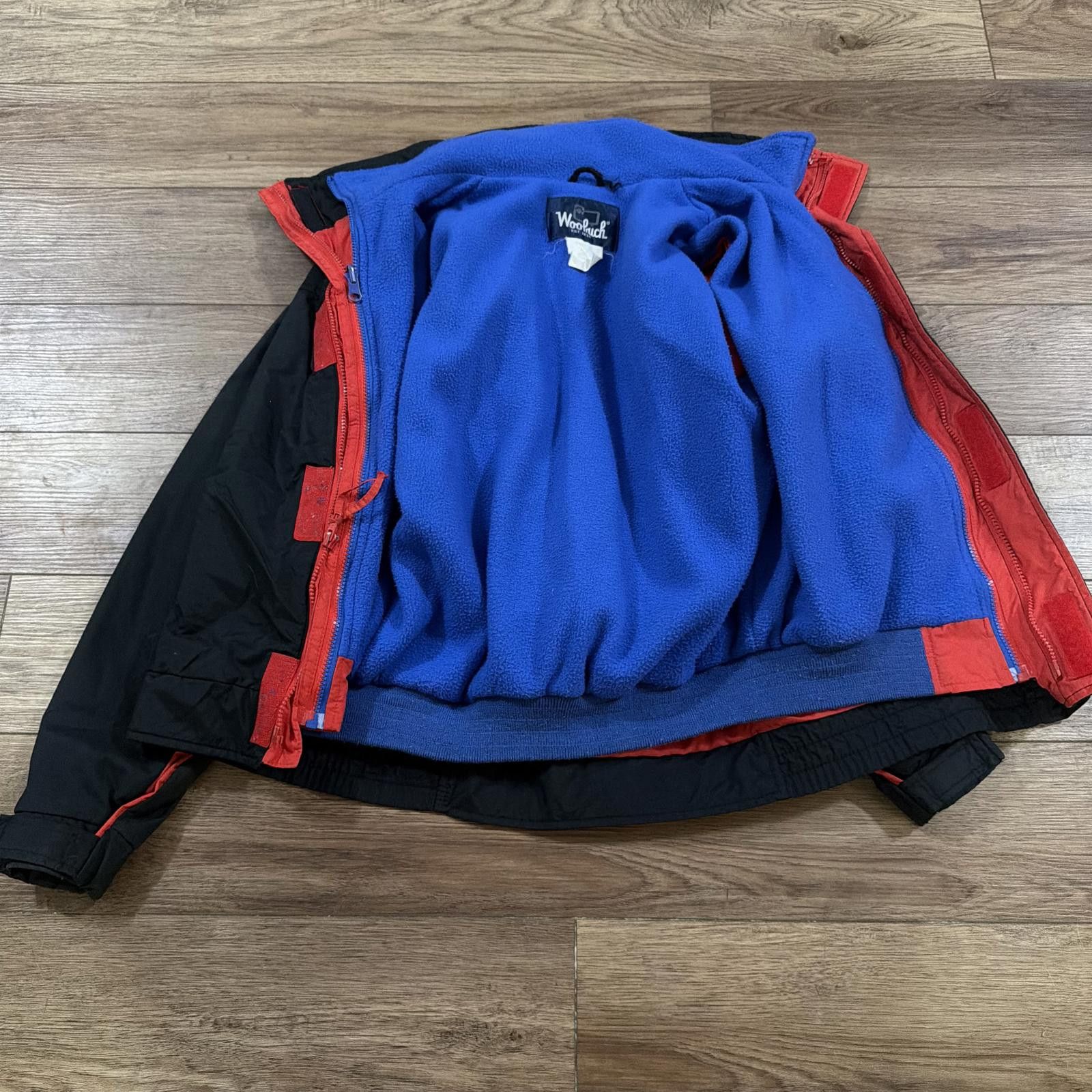 Woolrich Woolen Mills Vintage Woolrich Fleece Lined Reversible Thinsulate Jacket Size US M / EU 48-50 / 2 - 2 Thumbnail
