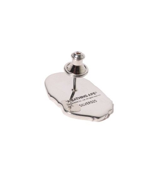 Bape Bape APE HEAD EARRINGS silver 925 Size ONE SIZE - 3 Thumbnail