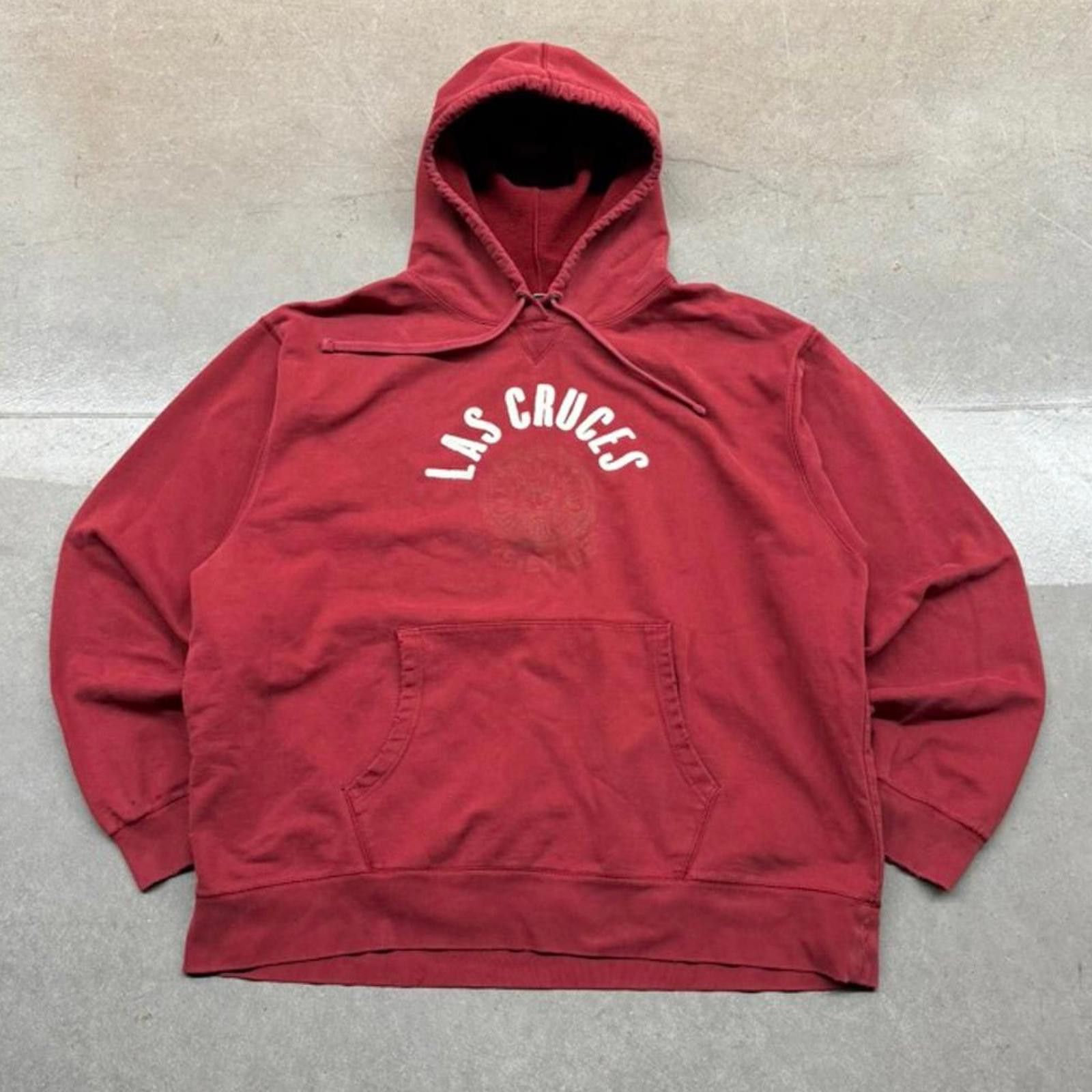 Old Navy Vintage Y2K Old Navy Las Cruces Faded Distressed Hoodie Size US XXL / EU 58 / 5 - 1 Thumbnail