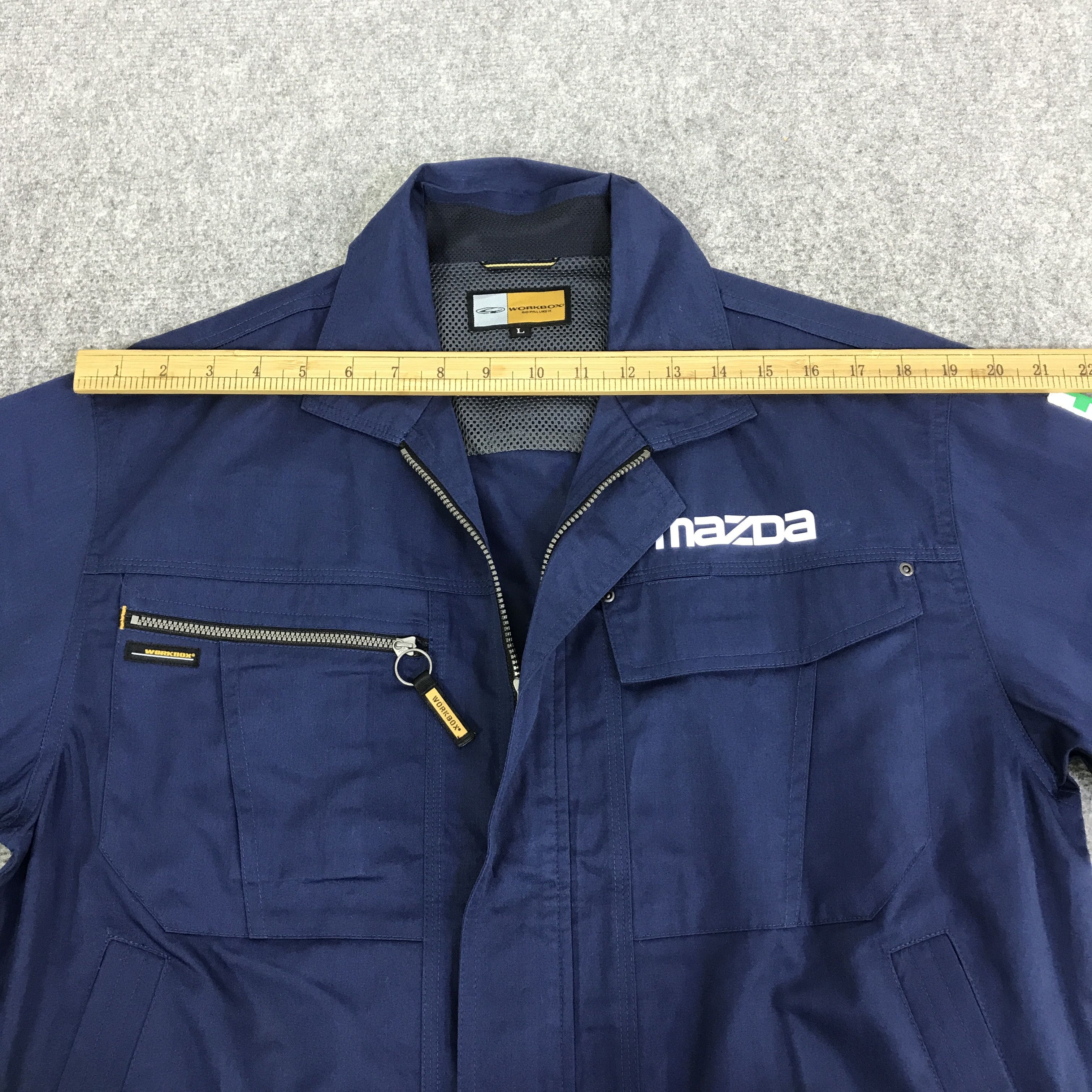Japanese Brand MAZDA RACING SPORTS JAPAN CUSTOM WORK JACKET K107B5 Size US L / EU 52-54 / 3 - 5 Thumbnail
