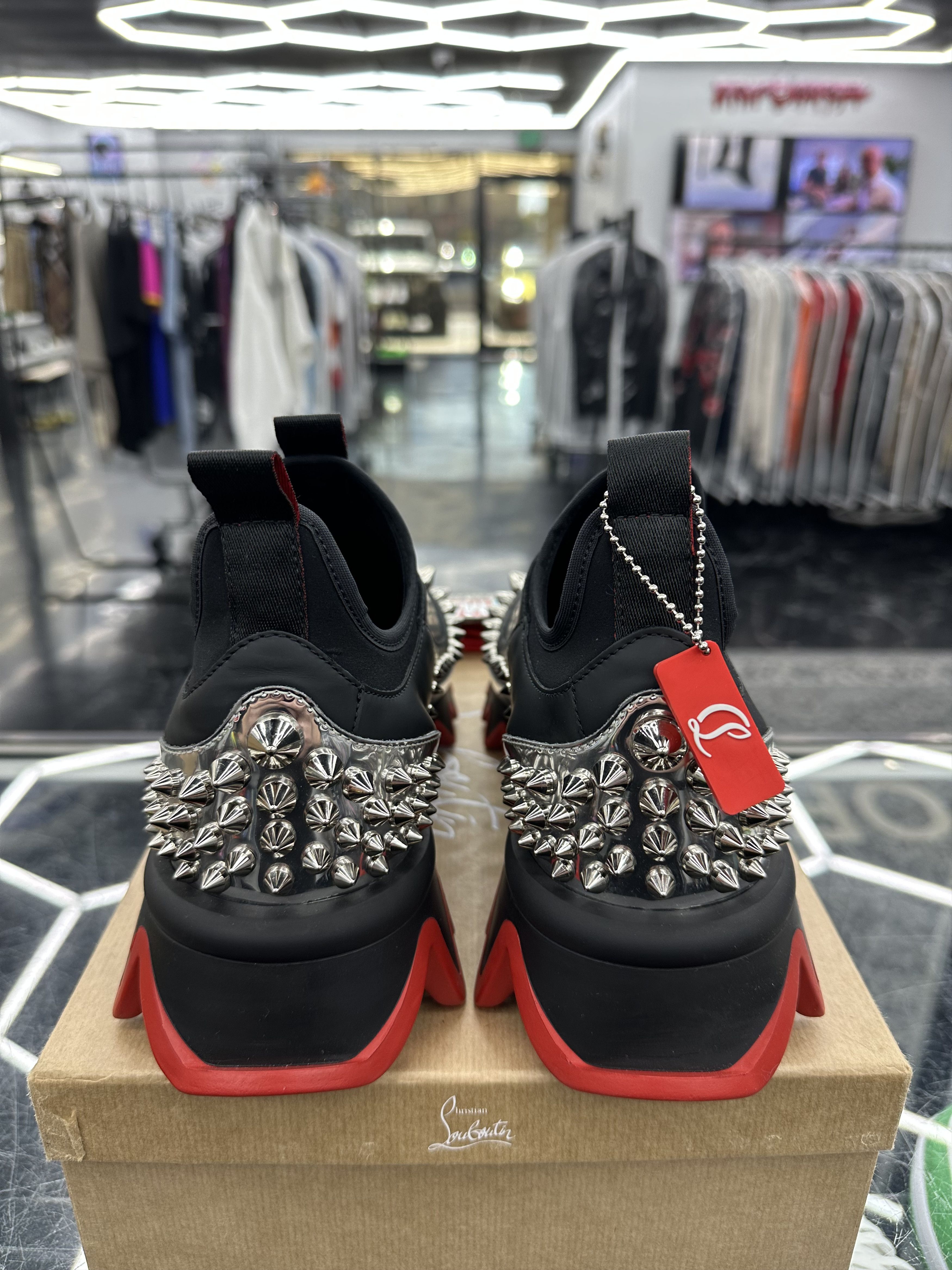 Christian Louboutin CL x Marvel Sharkyloub SP Spikes Size US 8.5 / EU 41-42 - 4 Thumbnail