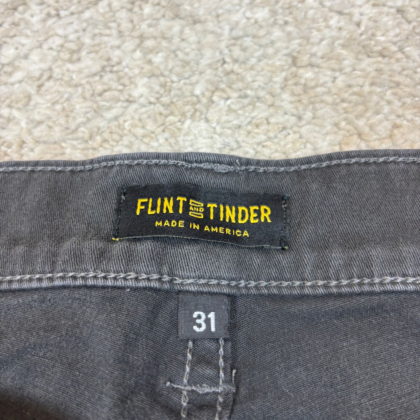 Flint And Tinder Flint and Tinder 365 Chino Pants 31x31 Minimalist Casual Size US 31 - 4 Thumbnail