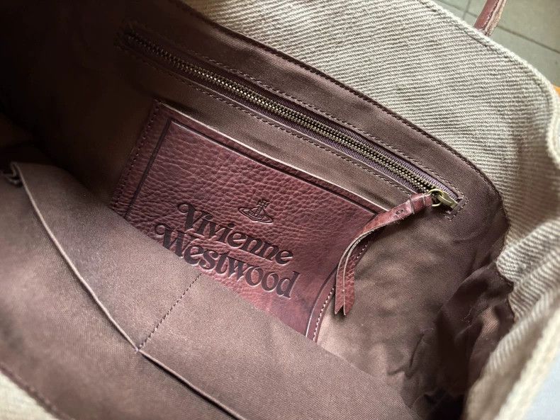 Vivienne Westwood Vivienne Westwood size os Single shoulder canvas bag Size ONE SIZE - 5 Thumbnail
