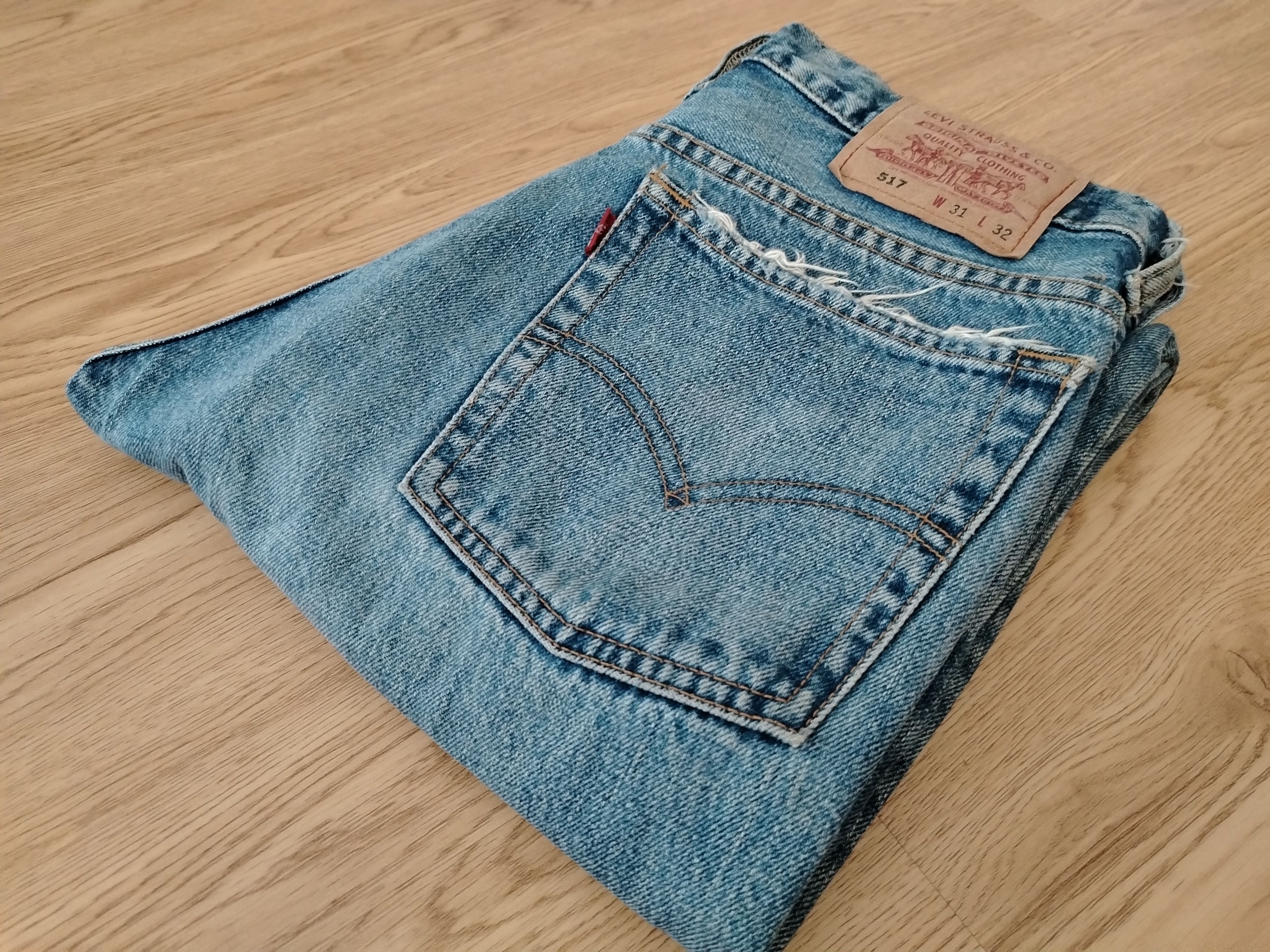 Levi's × Vintage Levis 517 Jeans Bootcut Vintage Size US 30 / EU 46 - 19 Thumbnail